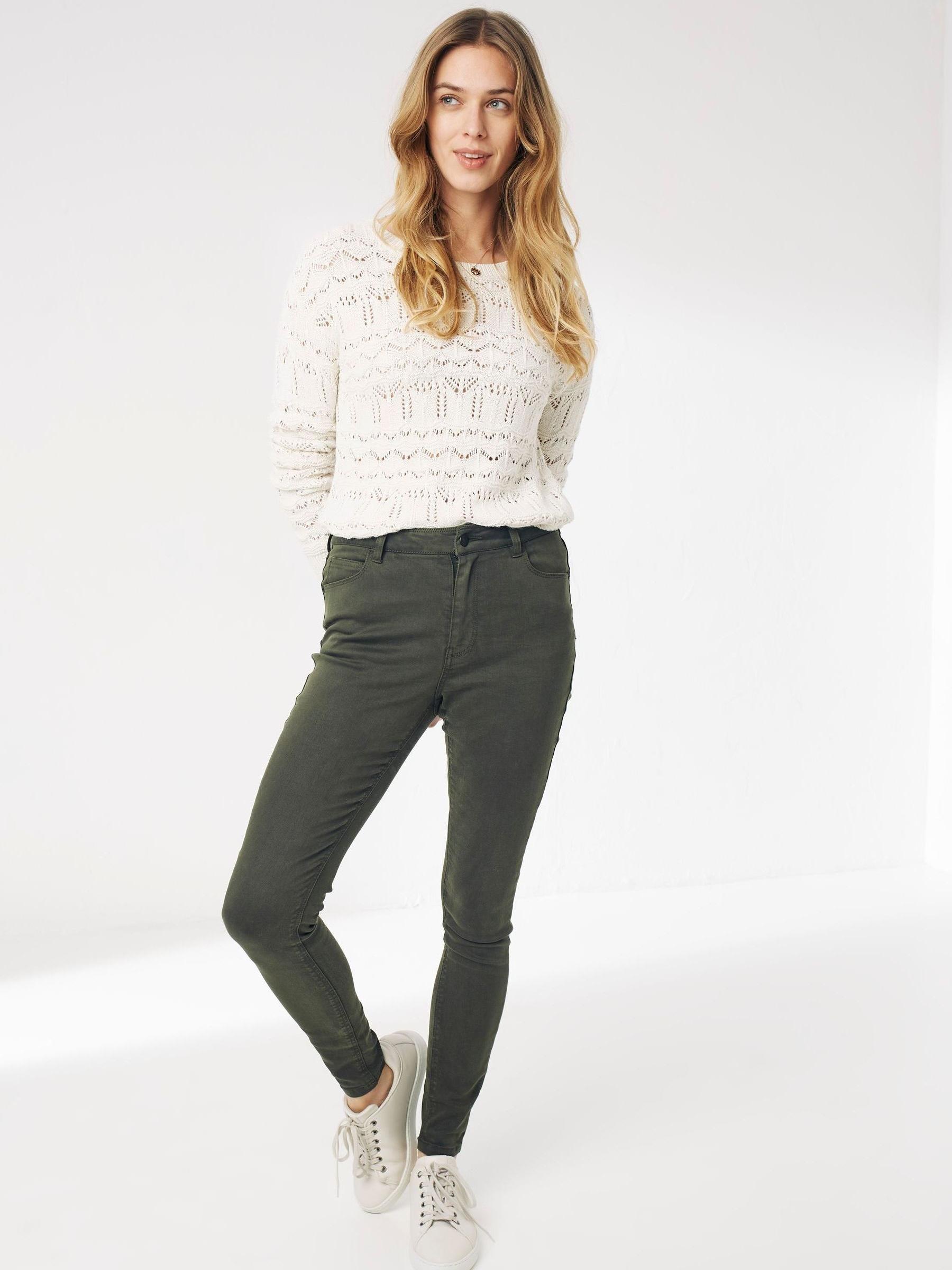 Green Harlow High Waist Jeggings - Image 1 of 5