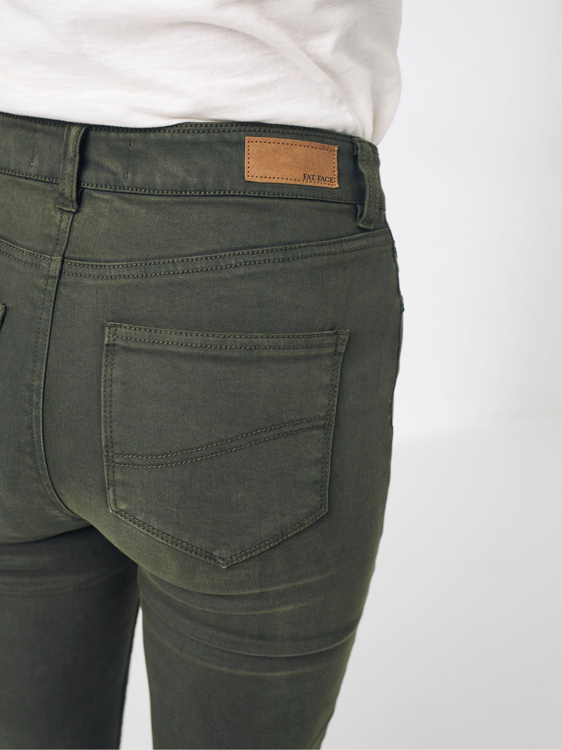 Green Harlow High Waist Jeggings - Image 4 of 4