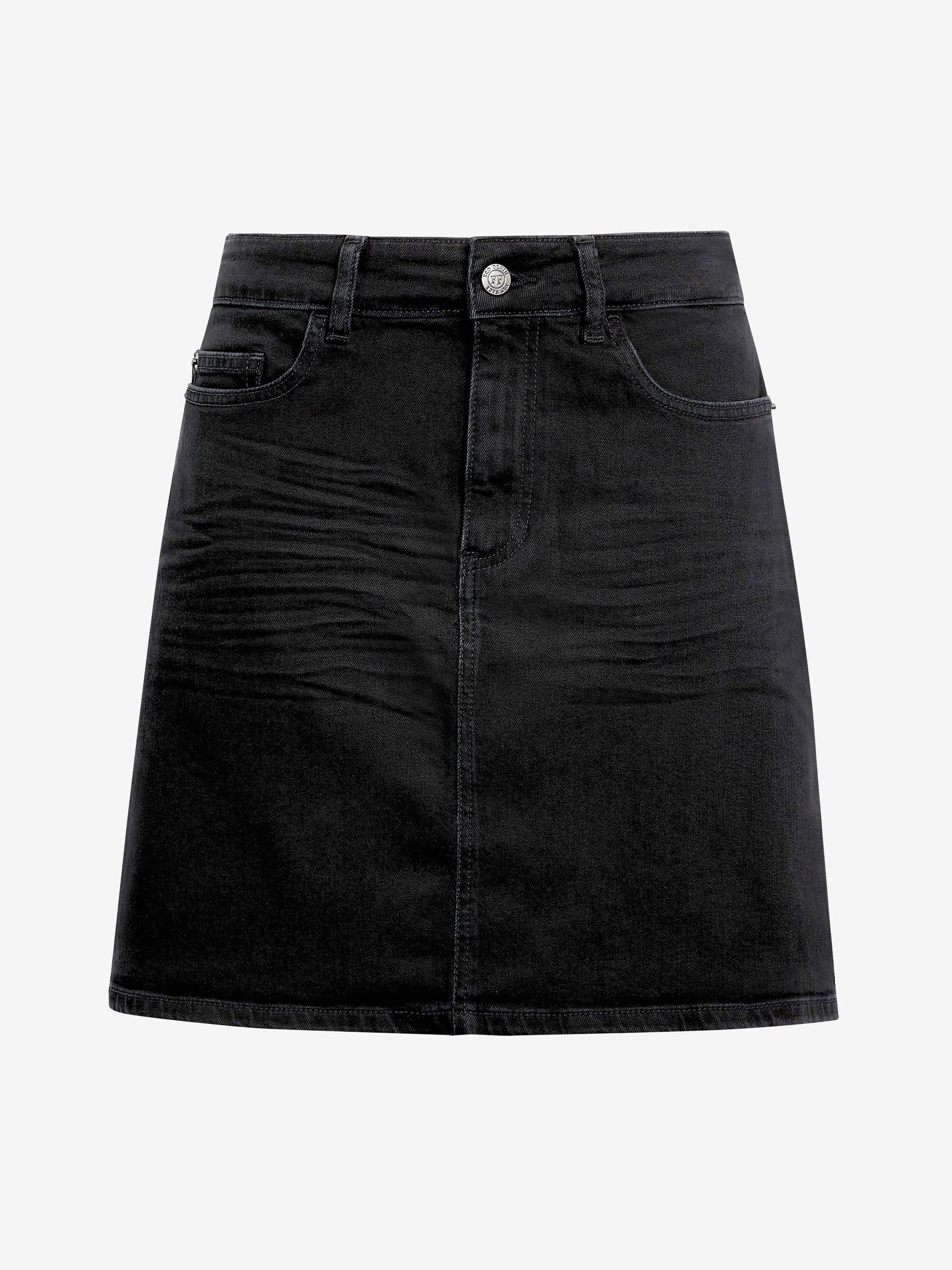 Hope Black Denim Skirt - Image 4 of 4