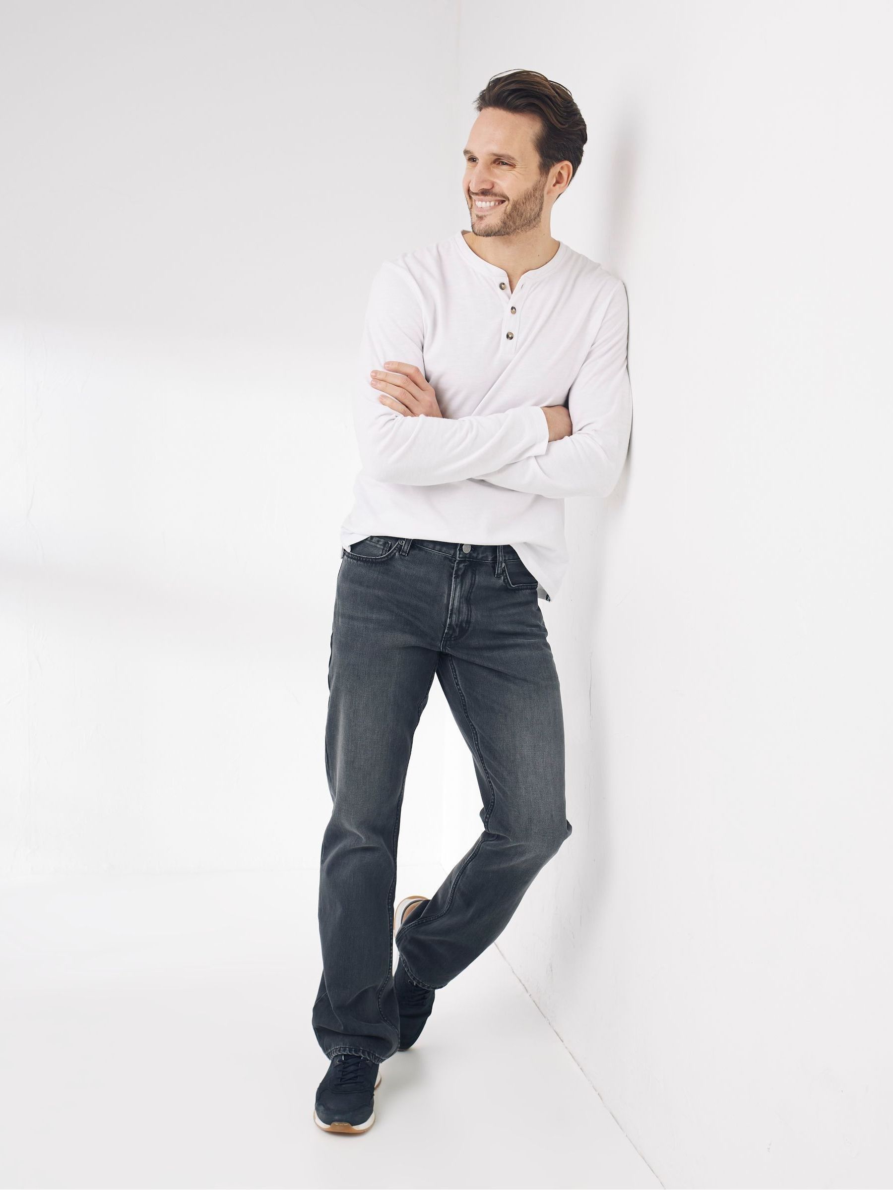Grey Bootcut Jeans - Image 2 of 5