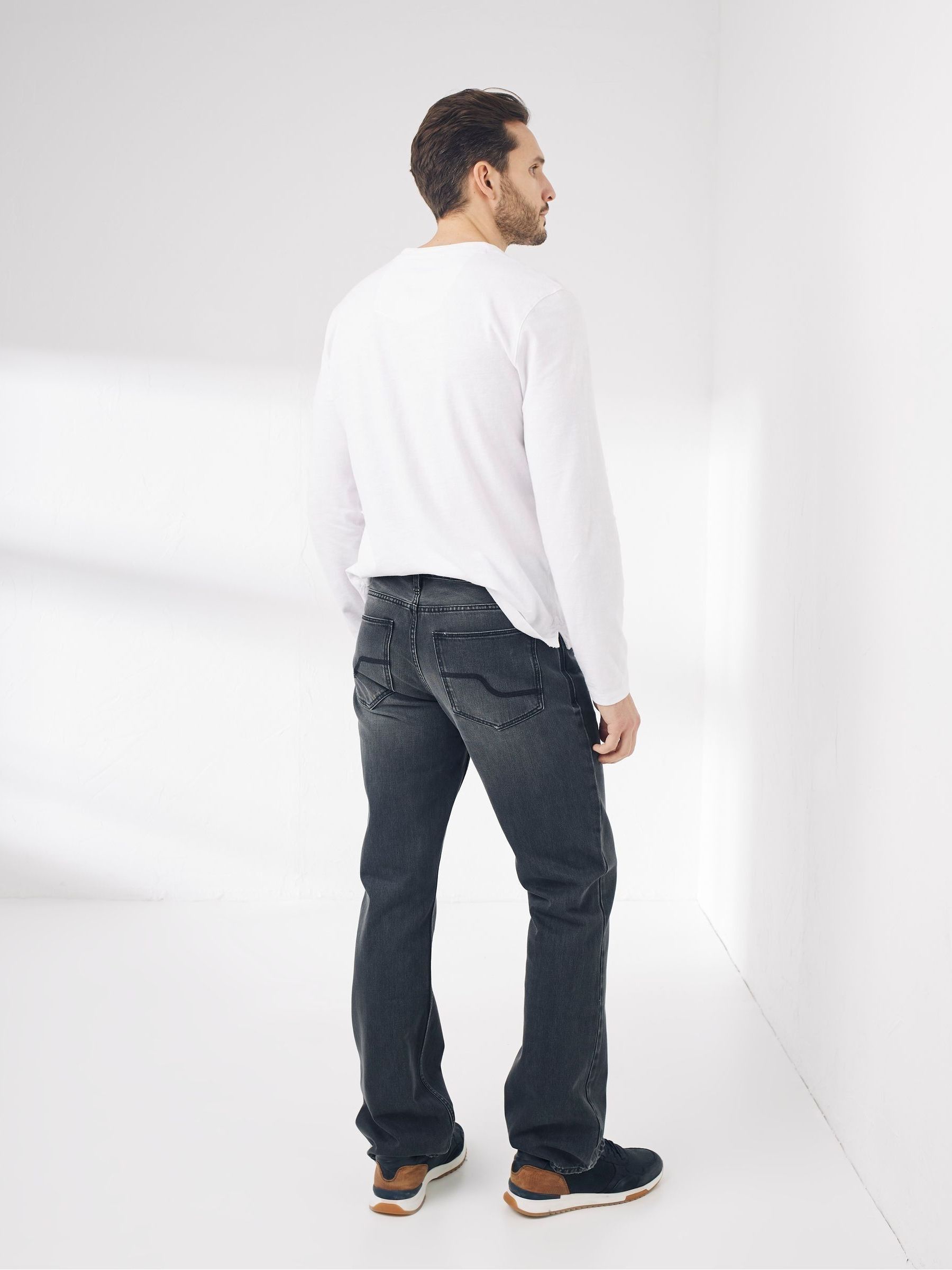 Grey Bootcut Jeans - Image 3 of 5