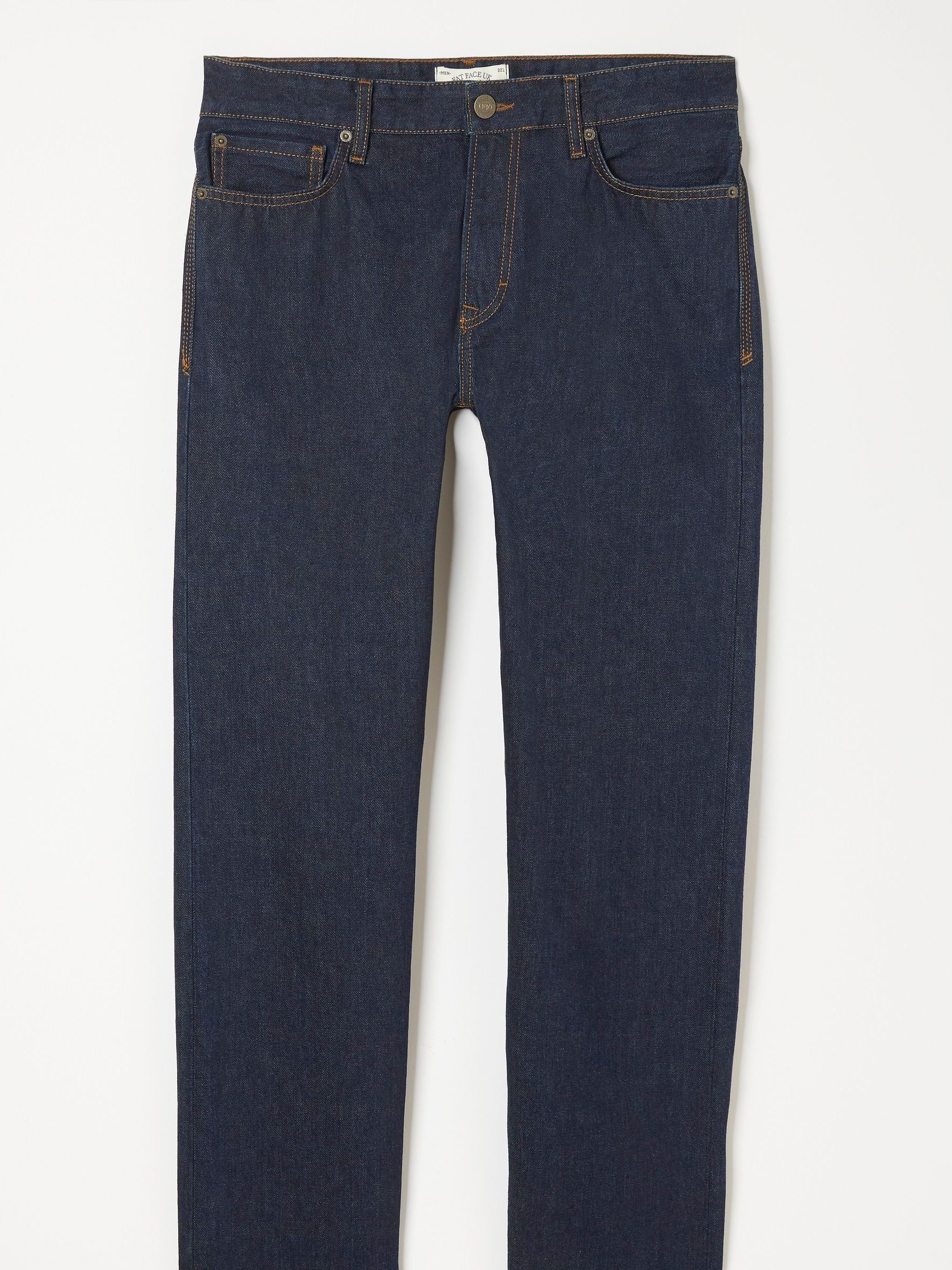 Blue Straight Rinse Selvedge Jeans - Image 5 of 5 Blue Straight Rinse Selvedge Jeans - Image 5 of 5