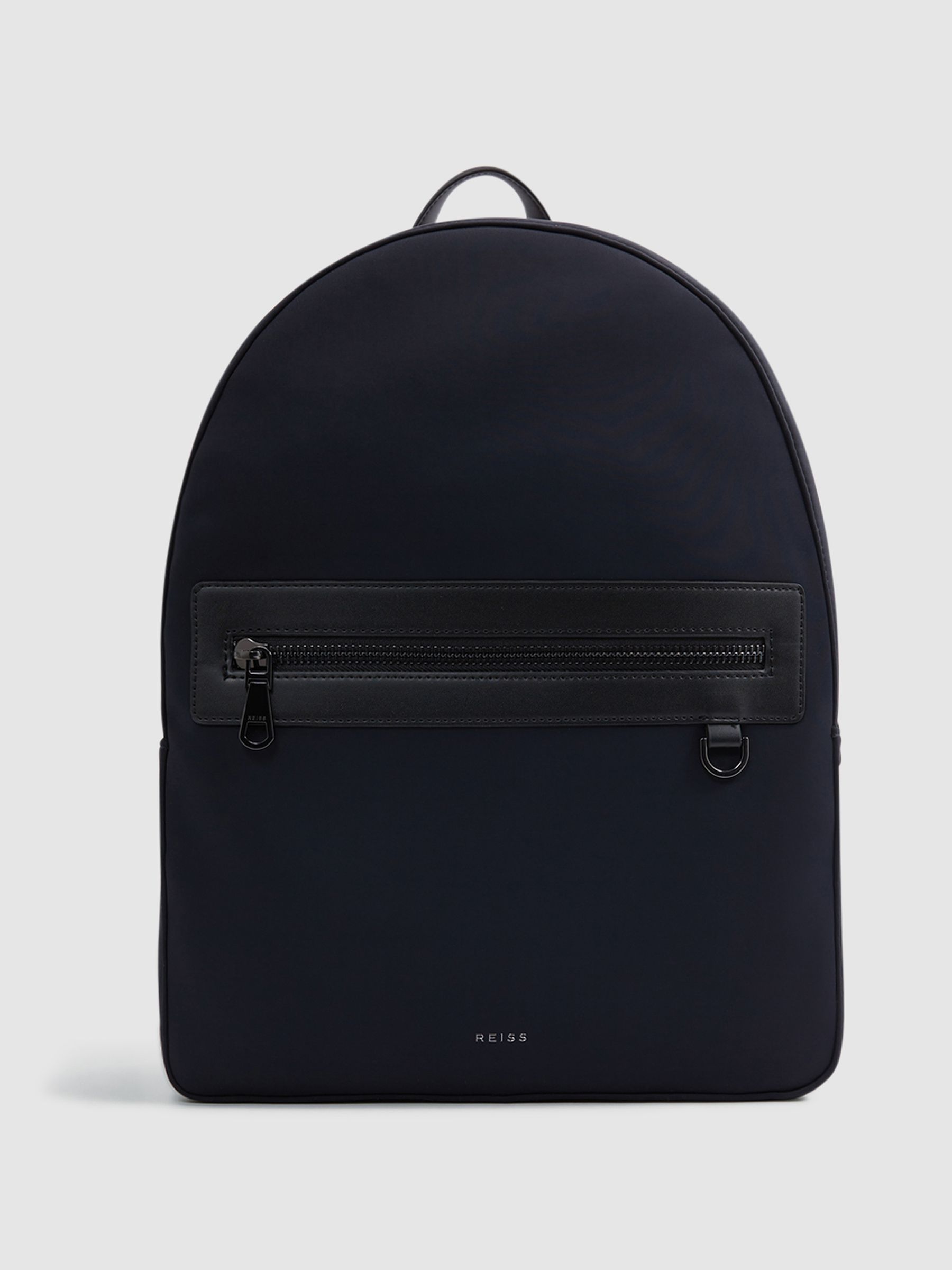 Neoprene Backpack in Dark Navy - Image 1 of 7