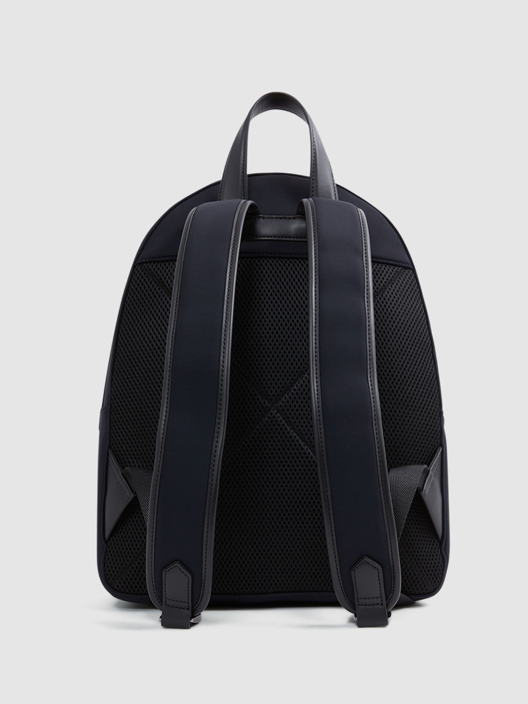 Neoprene Backpack in Dark Navy - Image 5 of 7