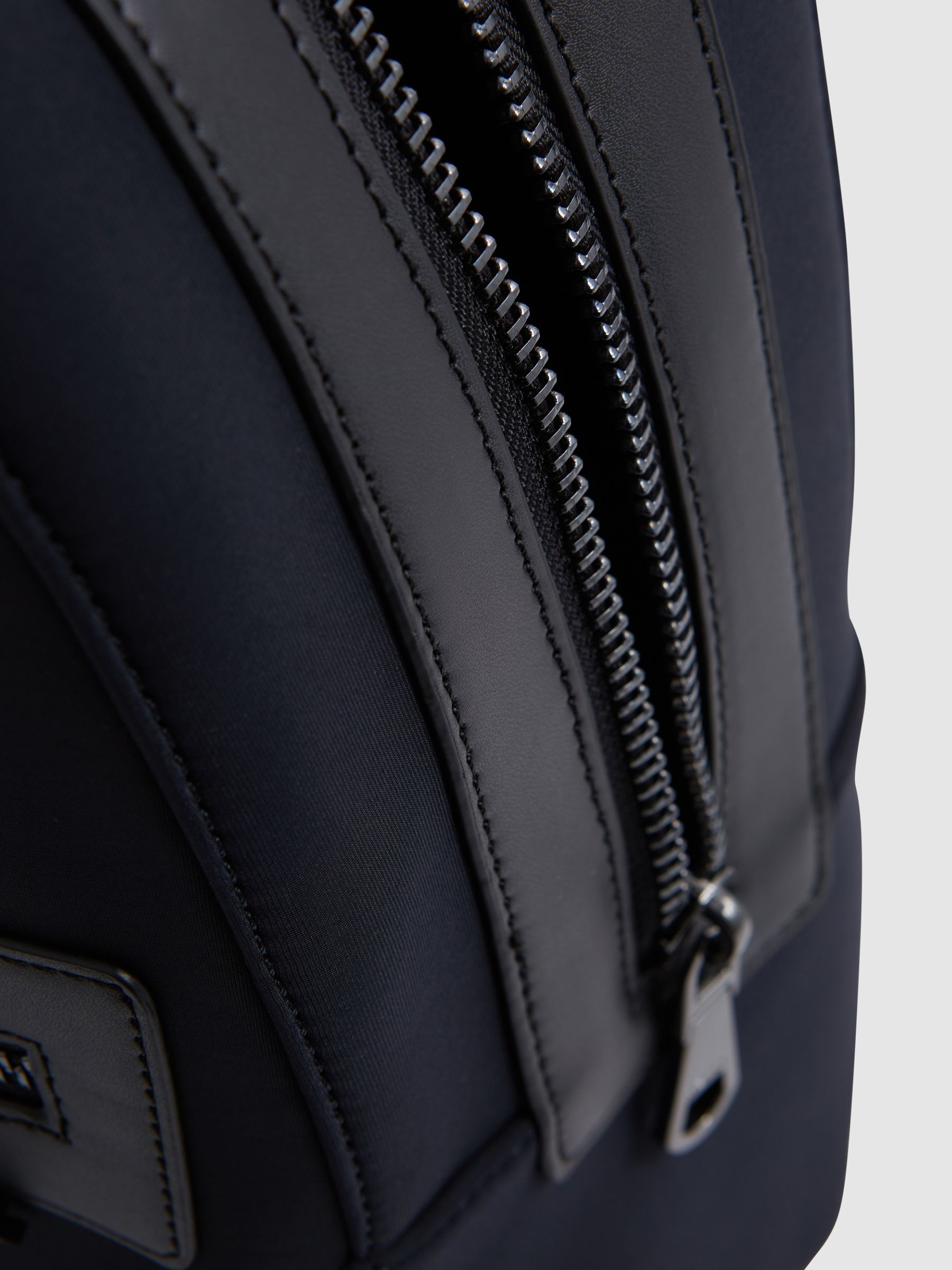 Neoprene Backpack in Dark Navy - Image 7 of 7
