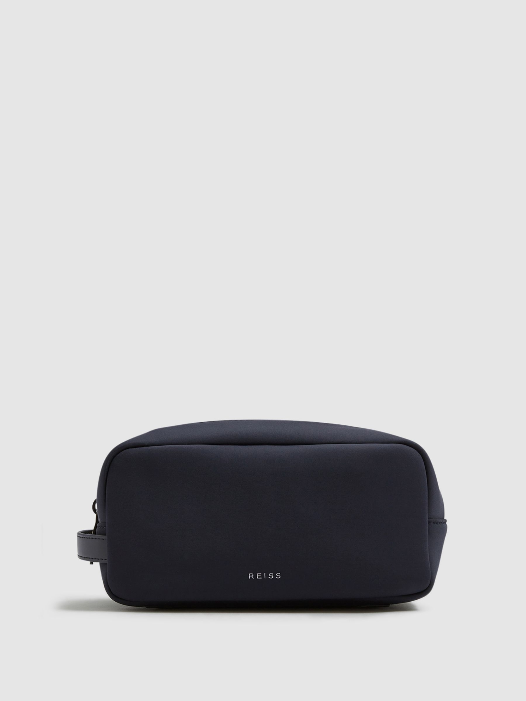 Neoprene Wash Bag in Dark Navy - Image 1 of 7