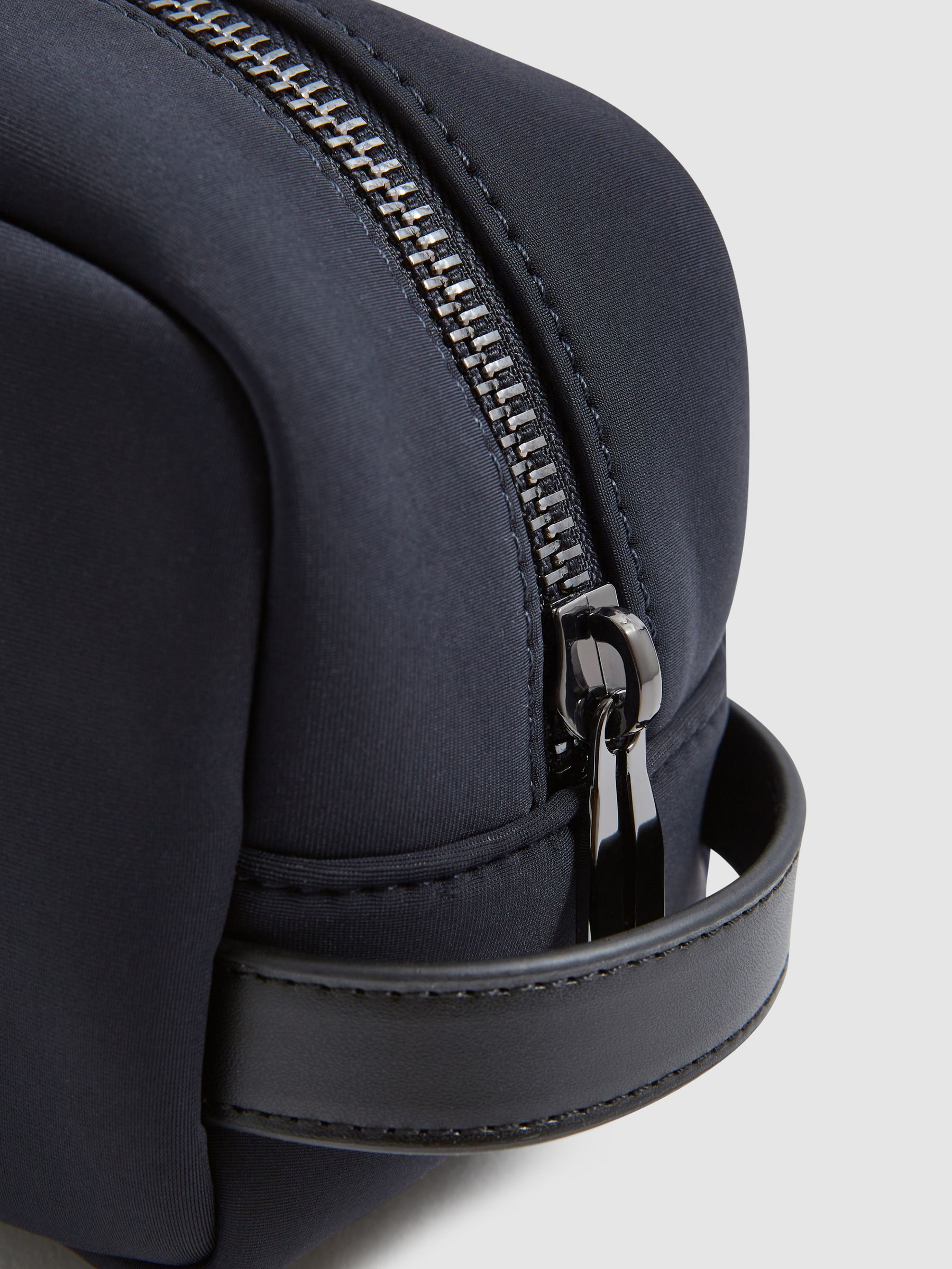 Neoprene Wash Bag in Dark Navy - Image 6 of 7