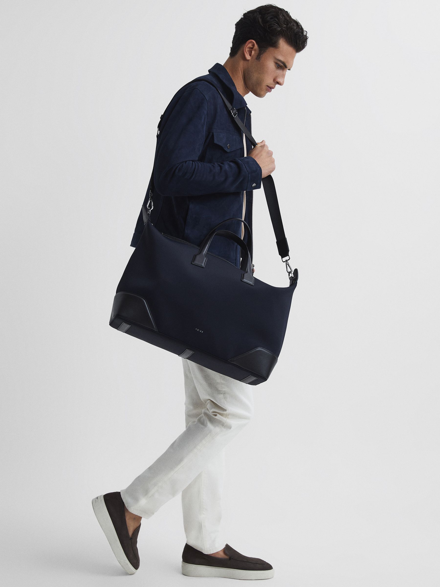 Neoprene Holdall in Dark Navy - Image 2 of 7