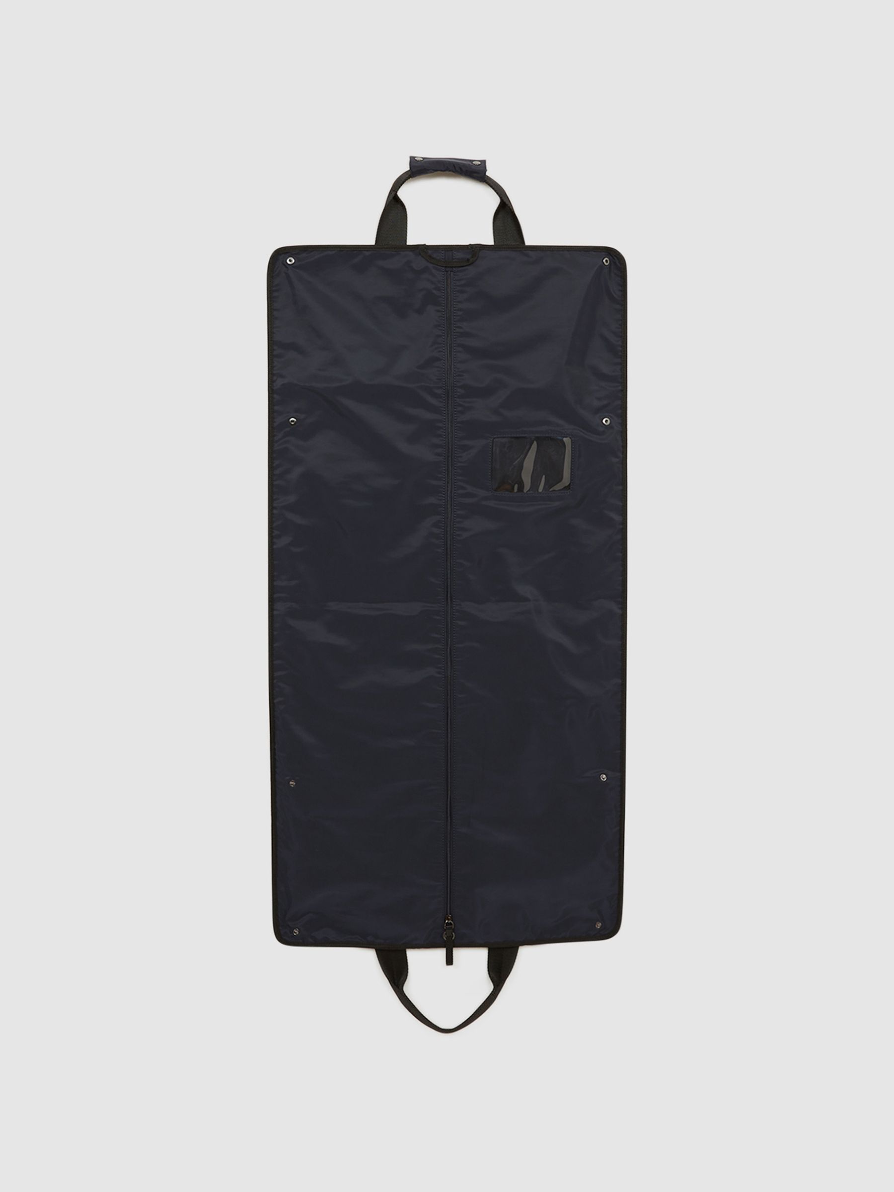 Nylon Webbing Suit Bag in Dark Navy - Image 5 of 7