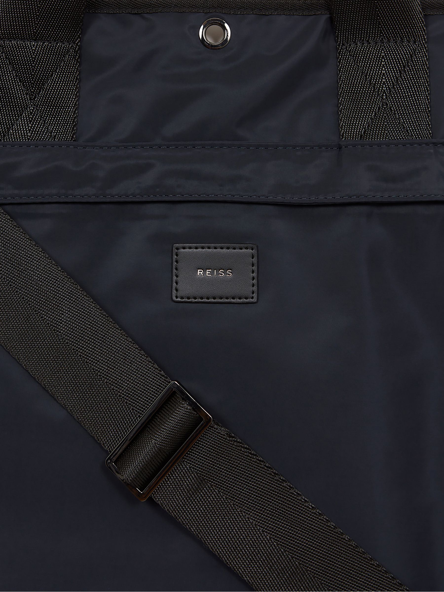 Nylon Webbing Suit Bag in Dark Navy - Image 6 of 7