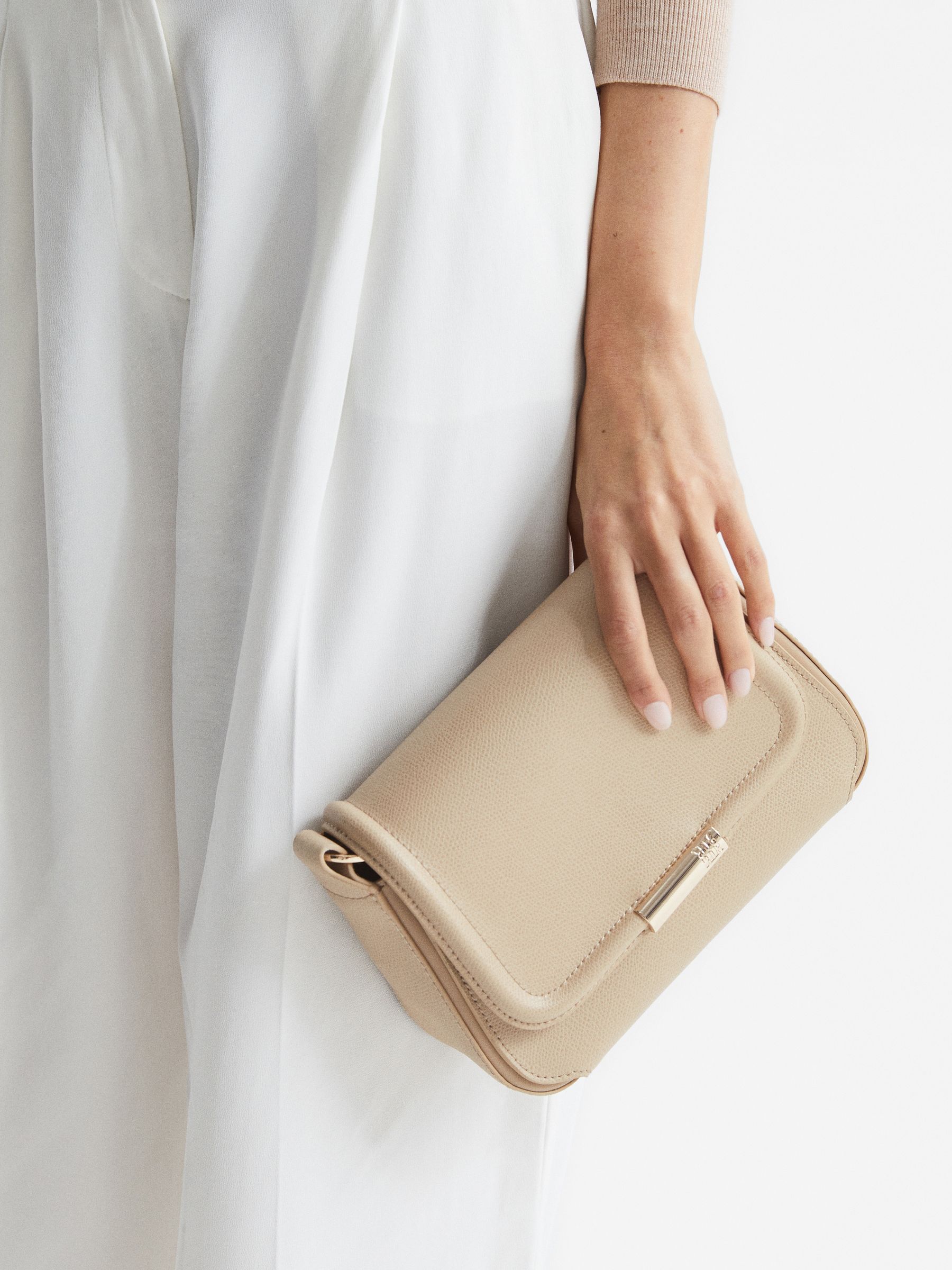 Saddle Camera Bag in Stone - Image 3 of 8