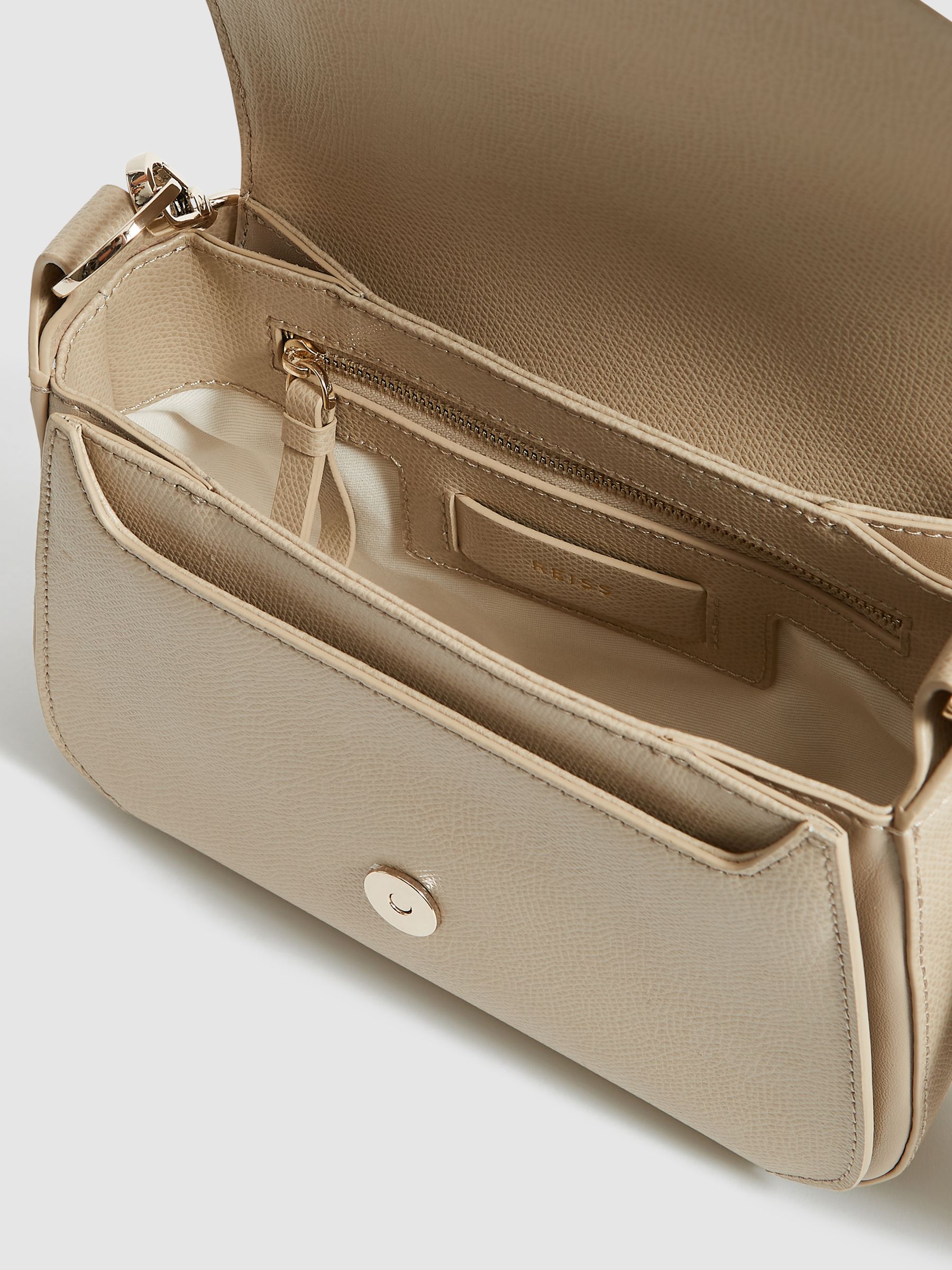 Saddle Camera Bag in Stone - Image 8 of 8