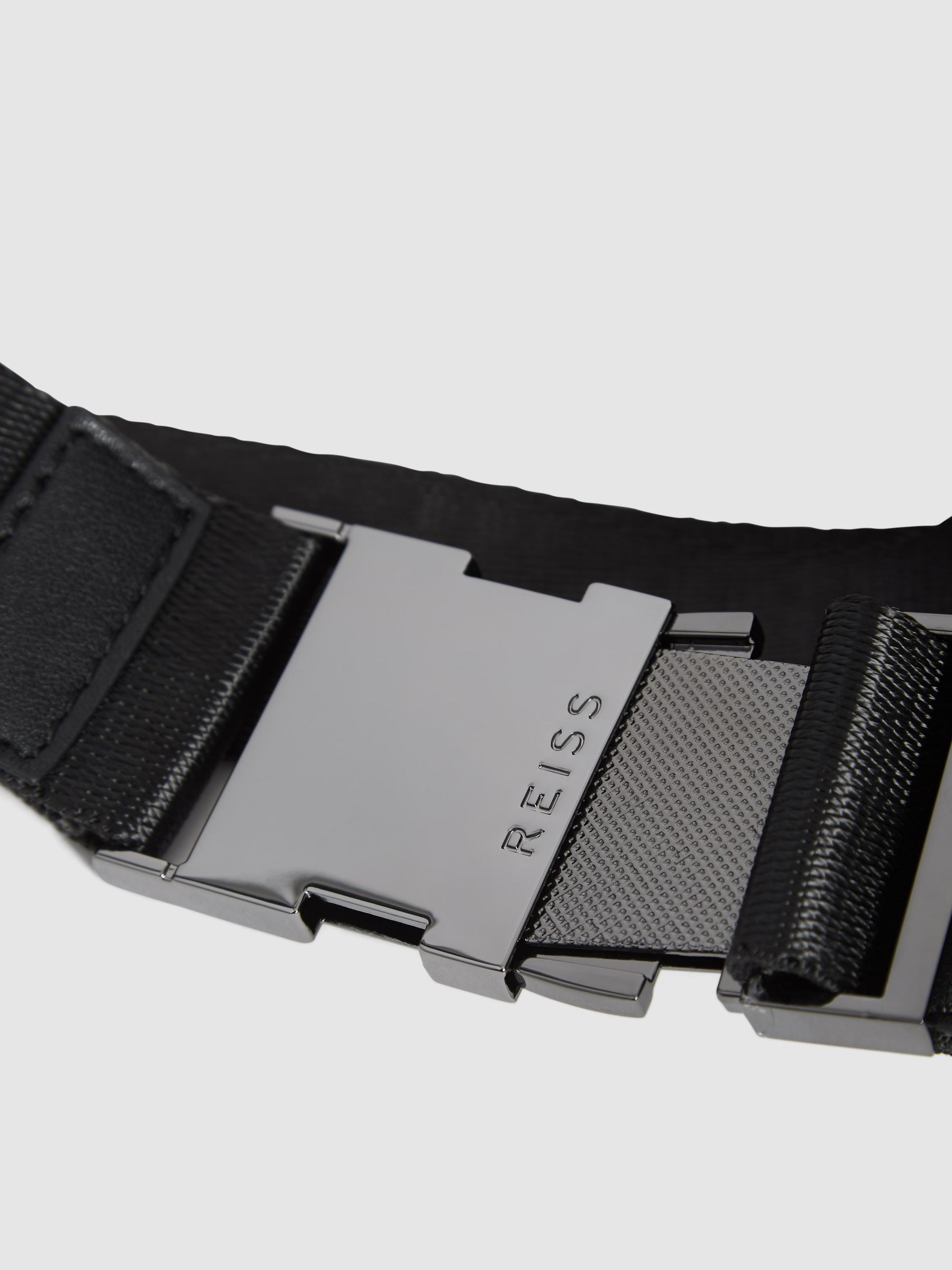 Leather Cross-Body Bag in Black - Image 9 of 9