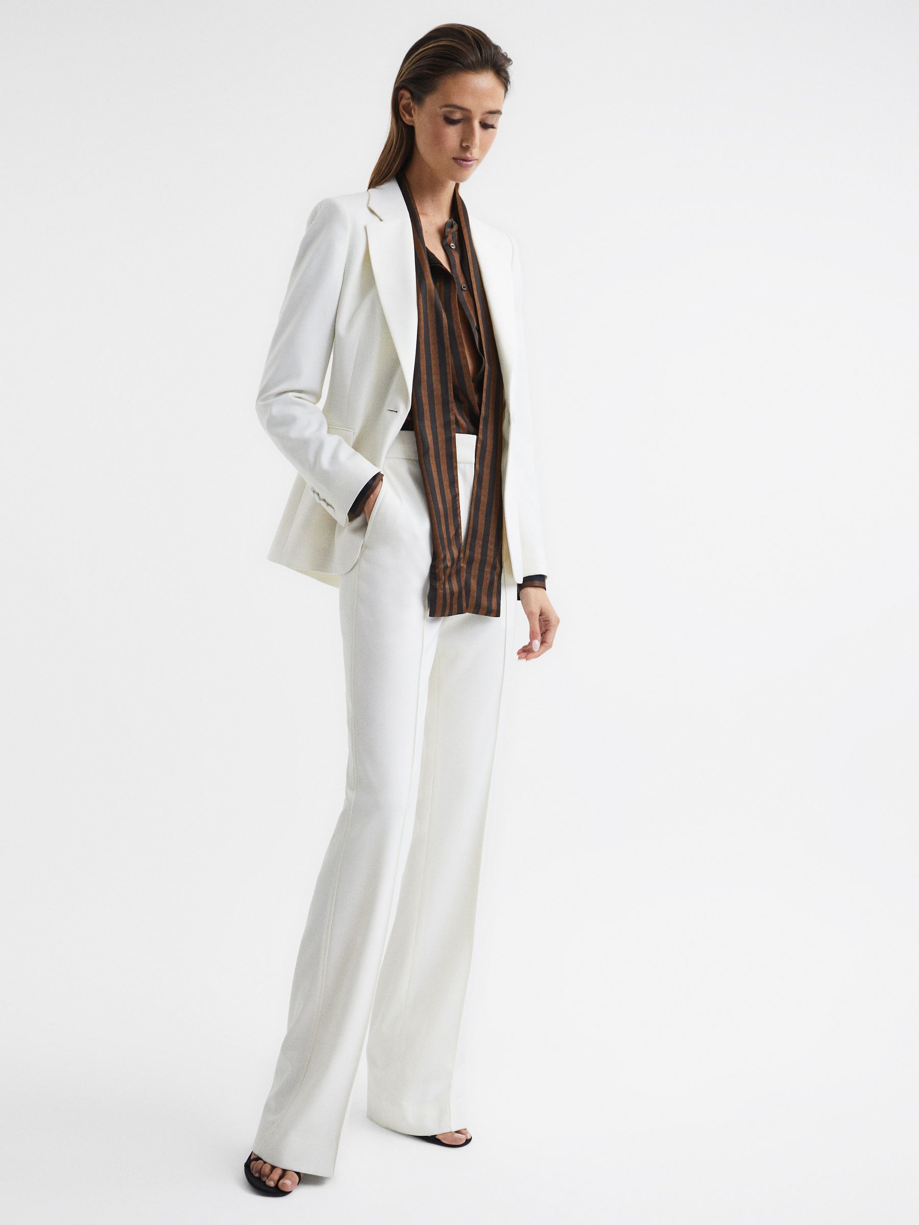 Stripe Shirt in Brown - Image 8 of 8