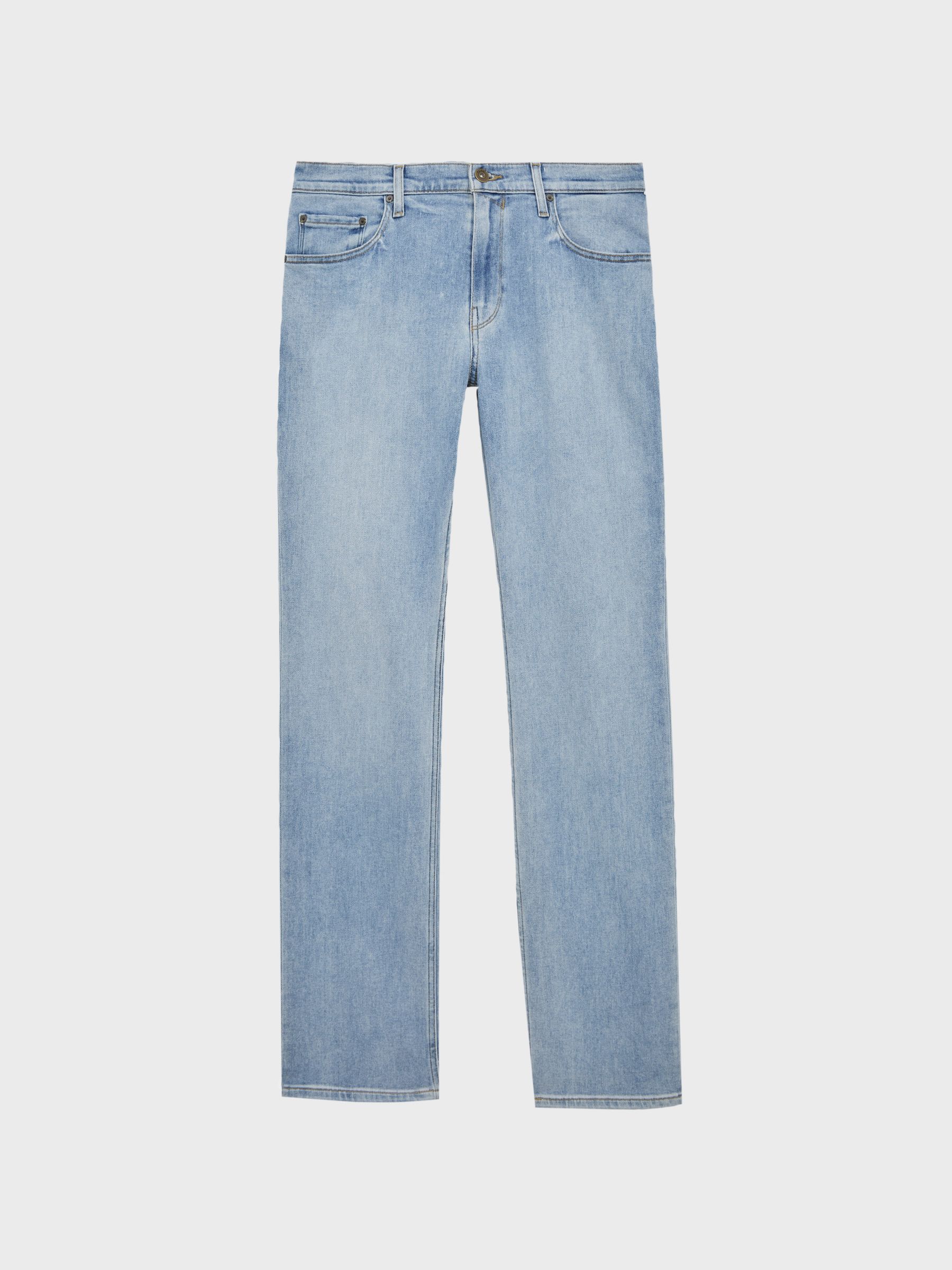 Paige Straight Leg Jeans in Blue - Image 2 of 5