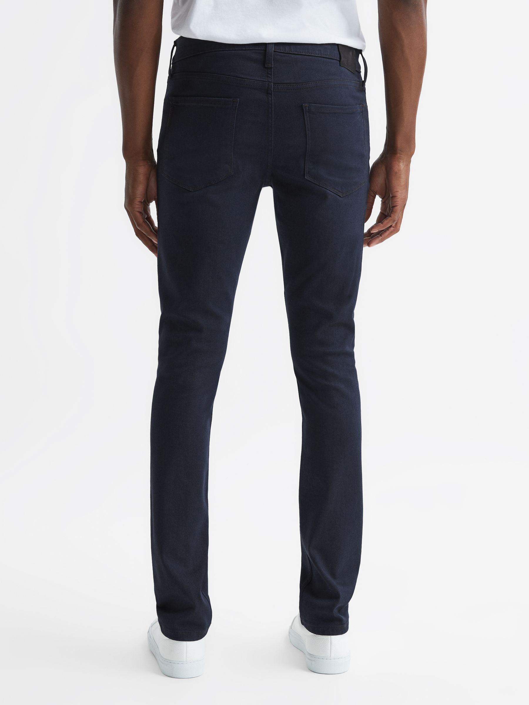 Paige High Stretch Slim Fit Jeans in Trip - Image 5 of 7