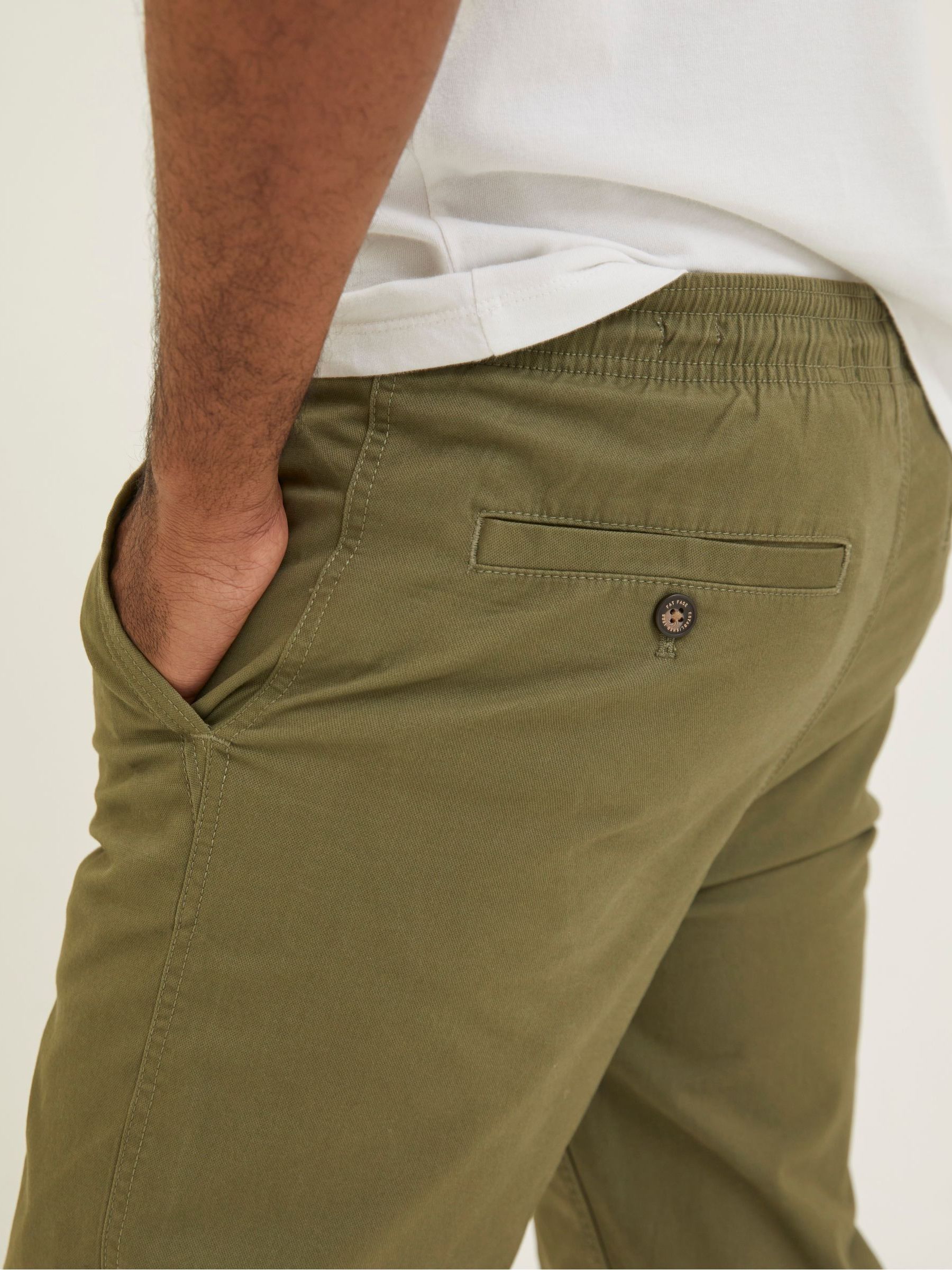 Green Straight Pull-On Trousers - Image 5 of 6