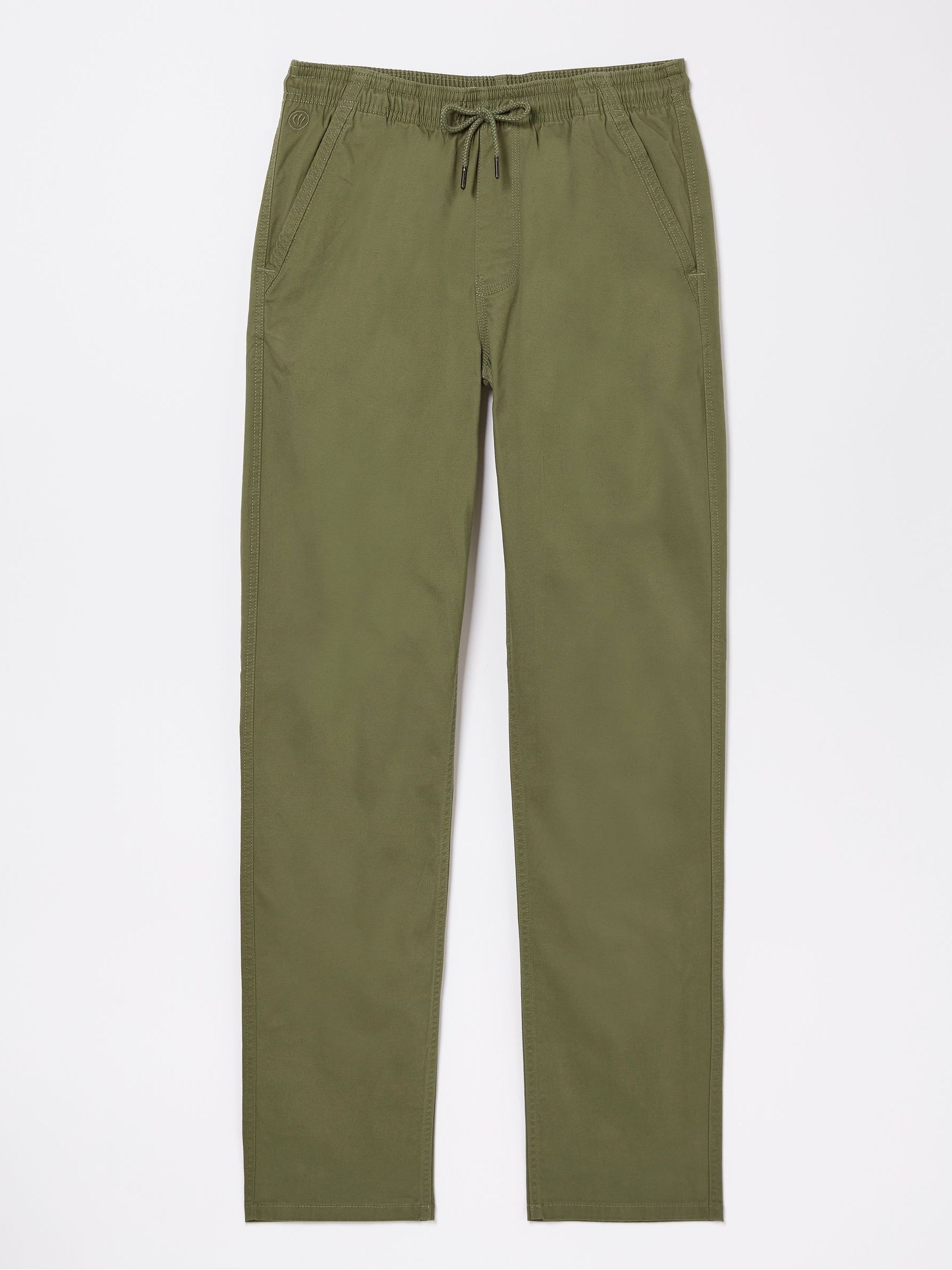 Green Straight Pull-On Trousers - Image 6 of 6 Green Straight Pull-On Trousers - Image 6 of 6
