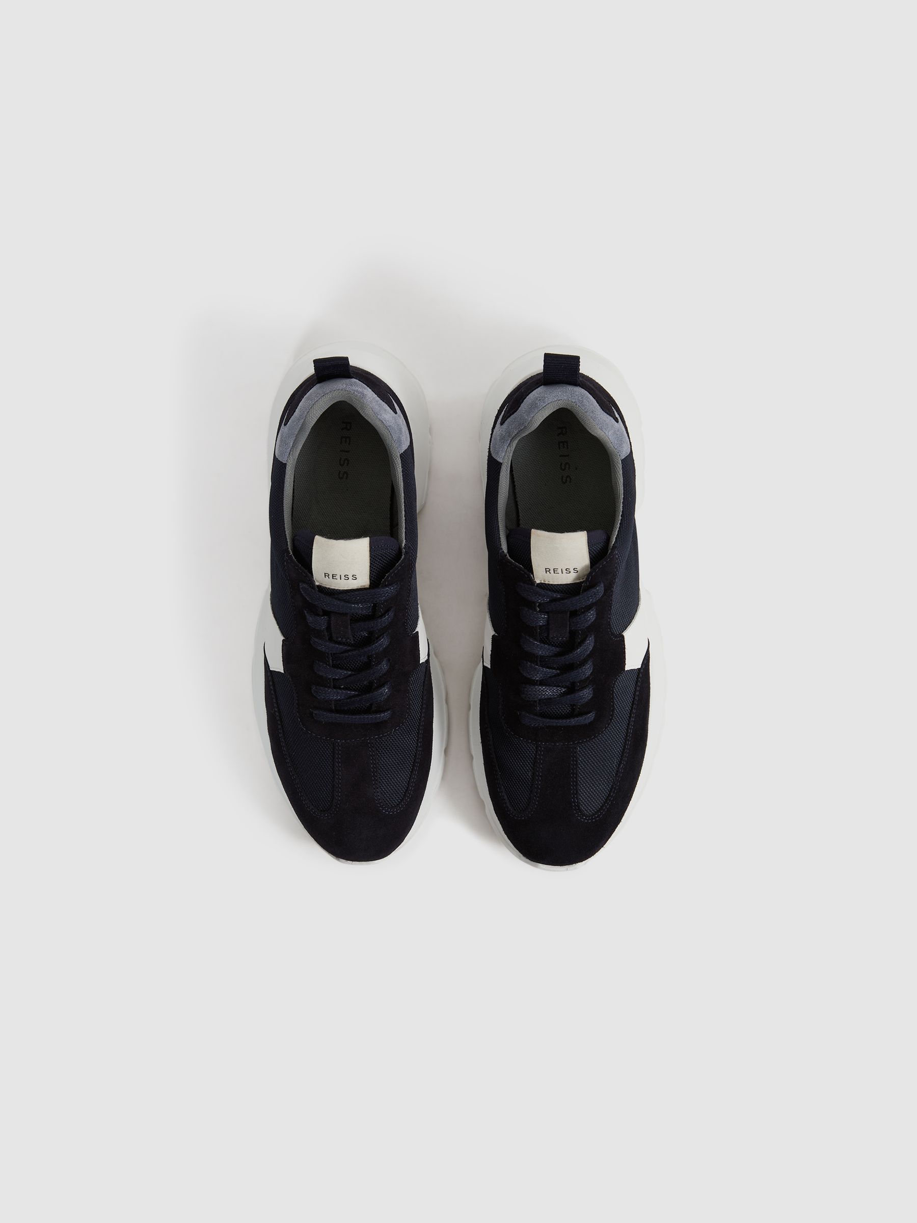Lite Running Trainers in Navy - Image 3 of 6