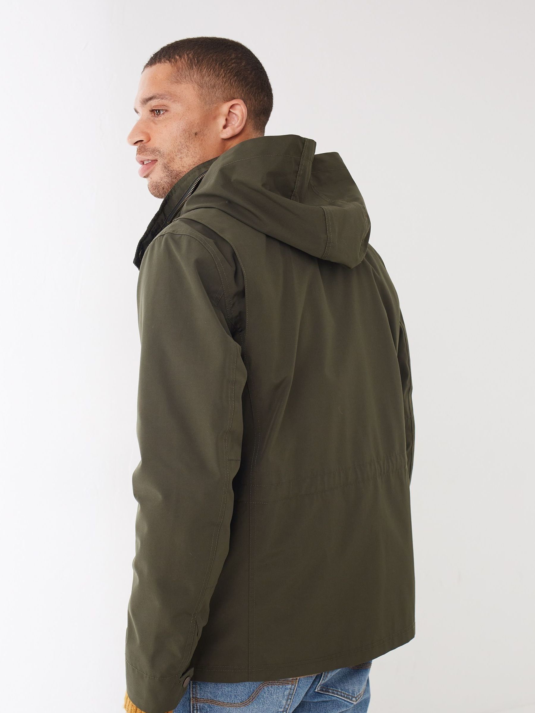 Green M65 Waterproof Jacket - Image 2 of 4