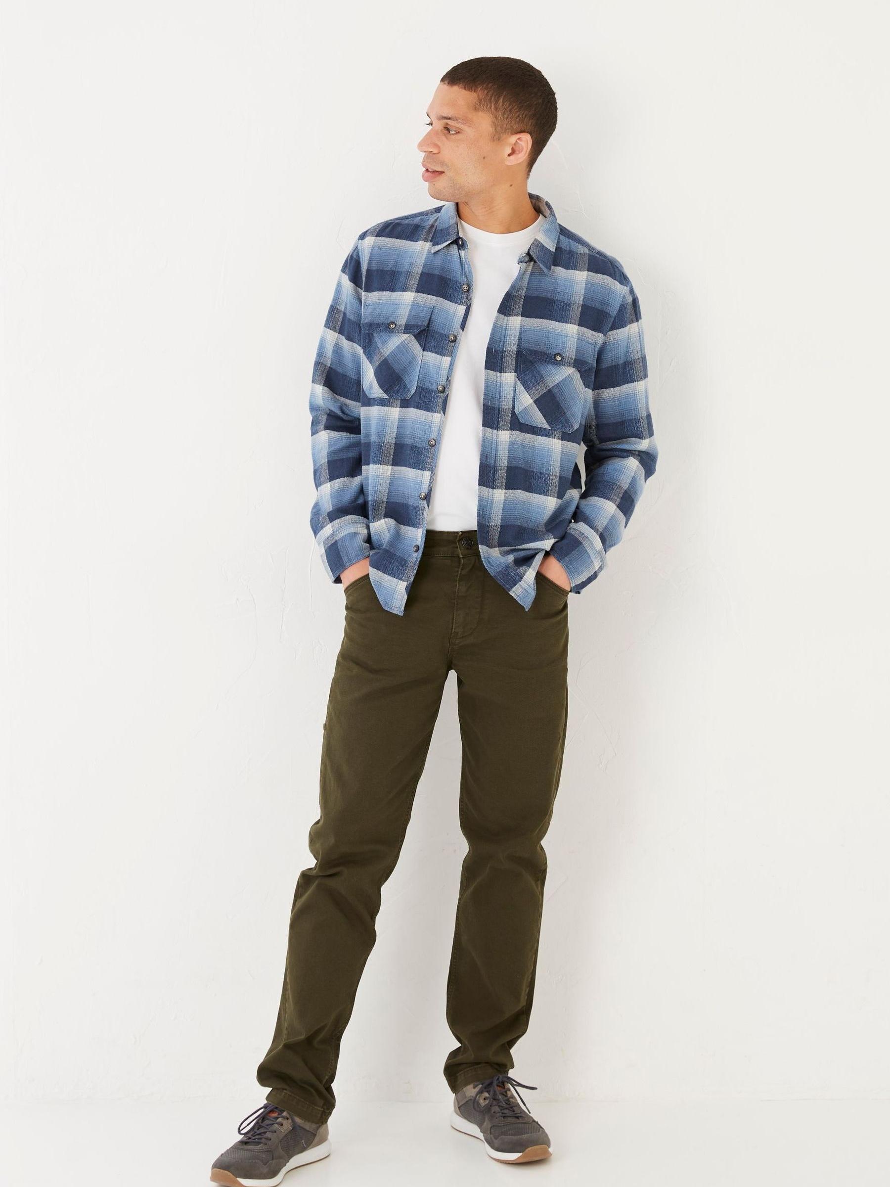 Blue Ombre Check Shirt - Image 1 of 3