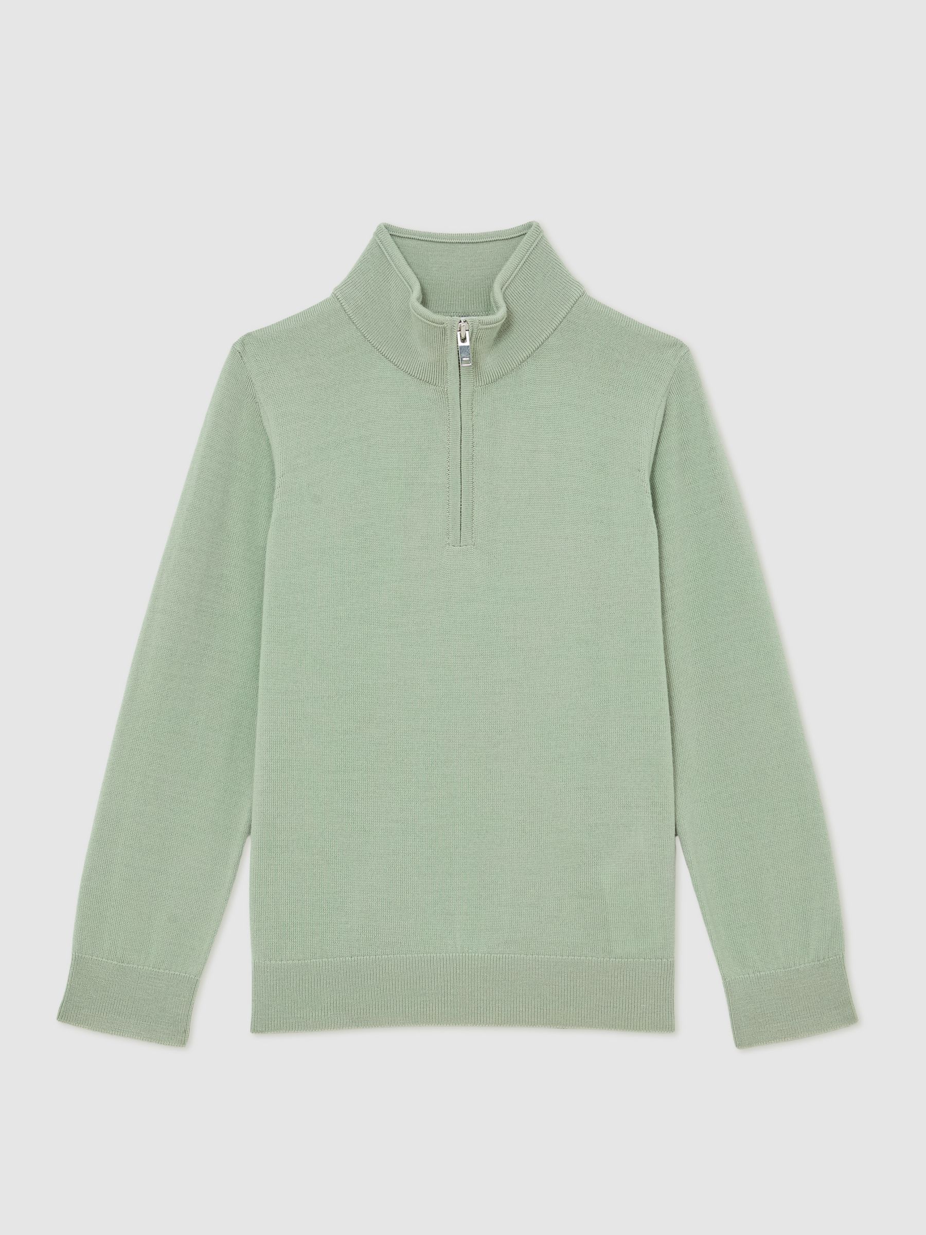 Jumper in Light Sage Green - Image 1 of 5