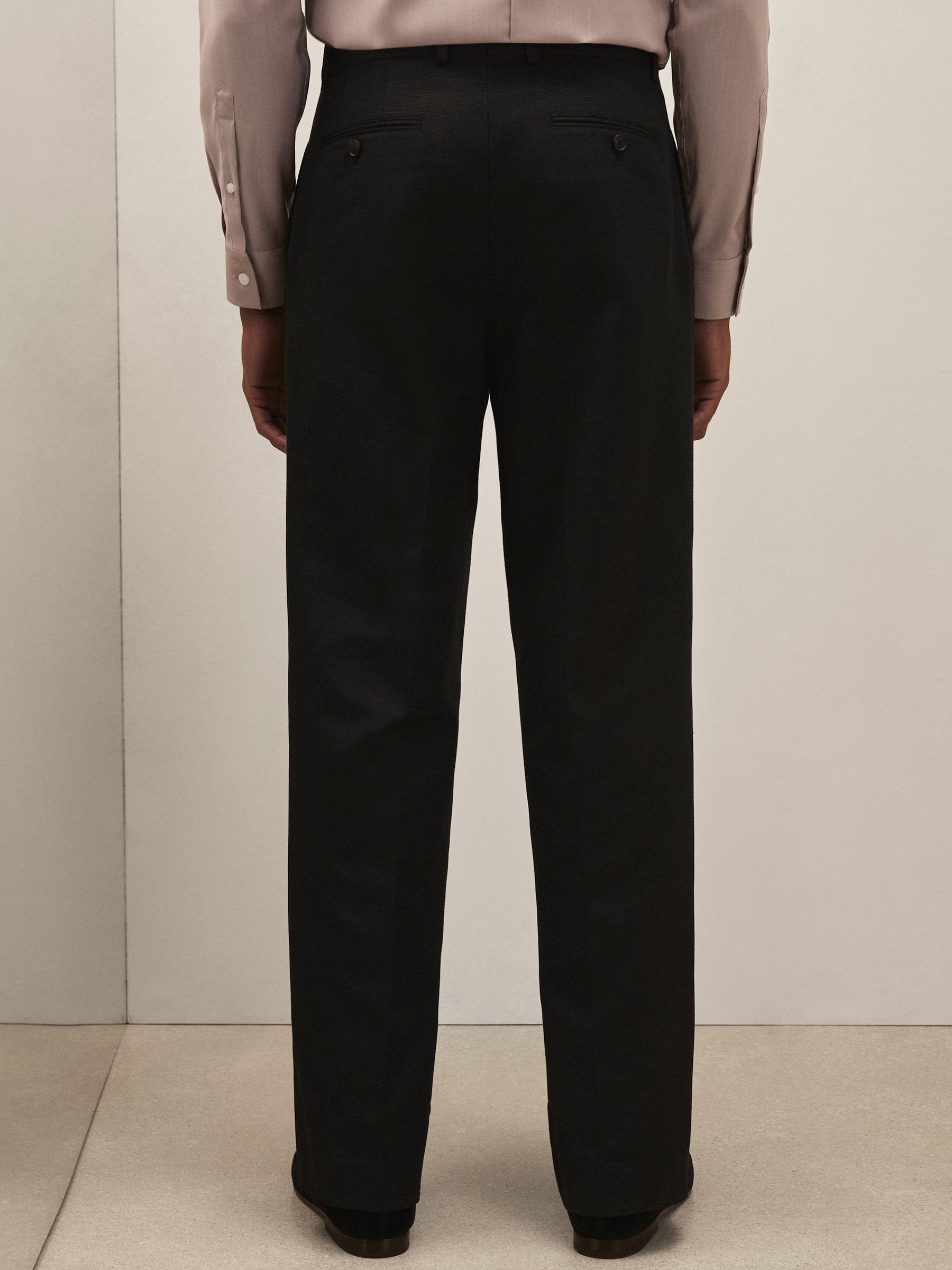 Reiss | Royal Ballet Wide Trousers in Black - image 4
