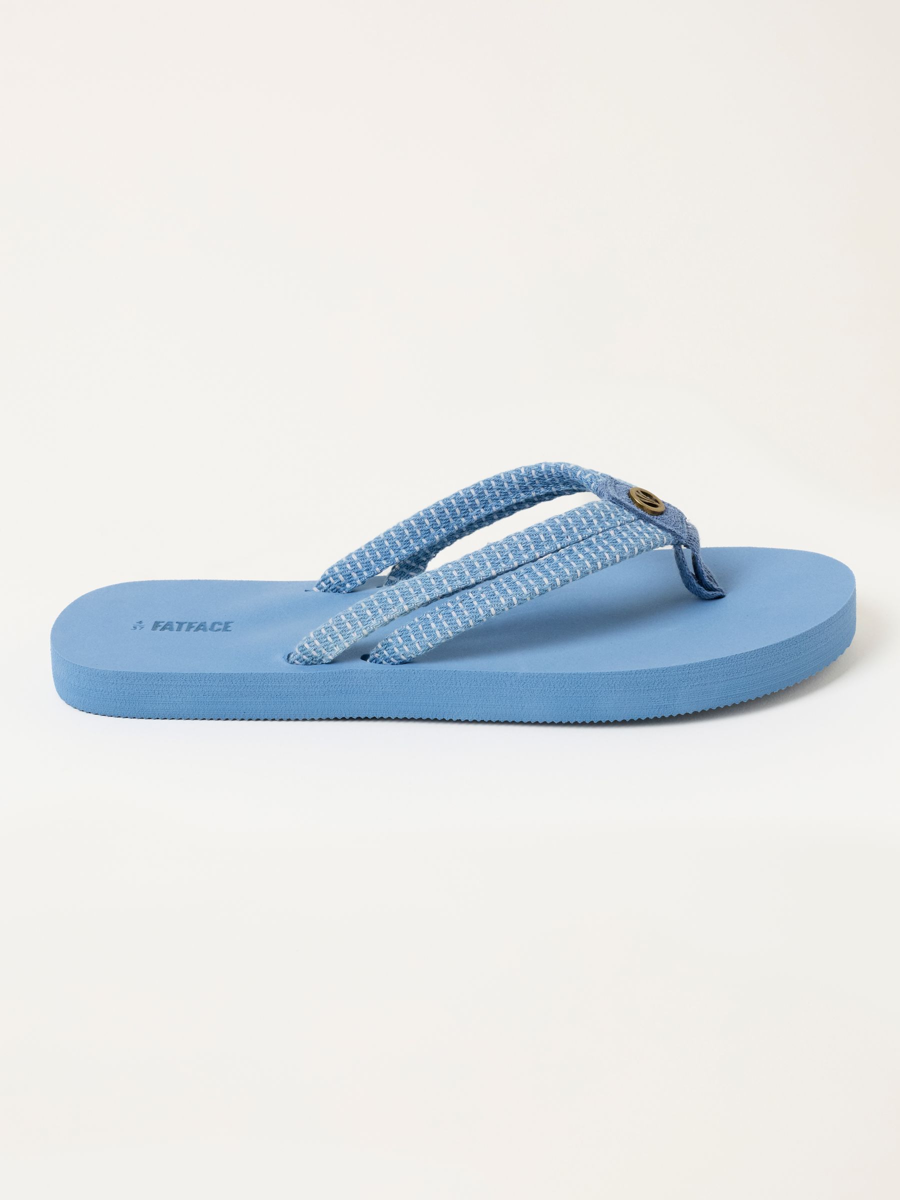 Denim Vintage Double Strap Flip Flop - Image 1 of 3