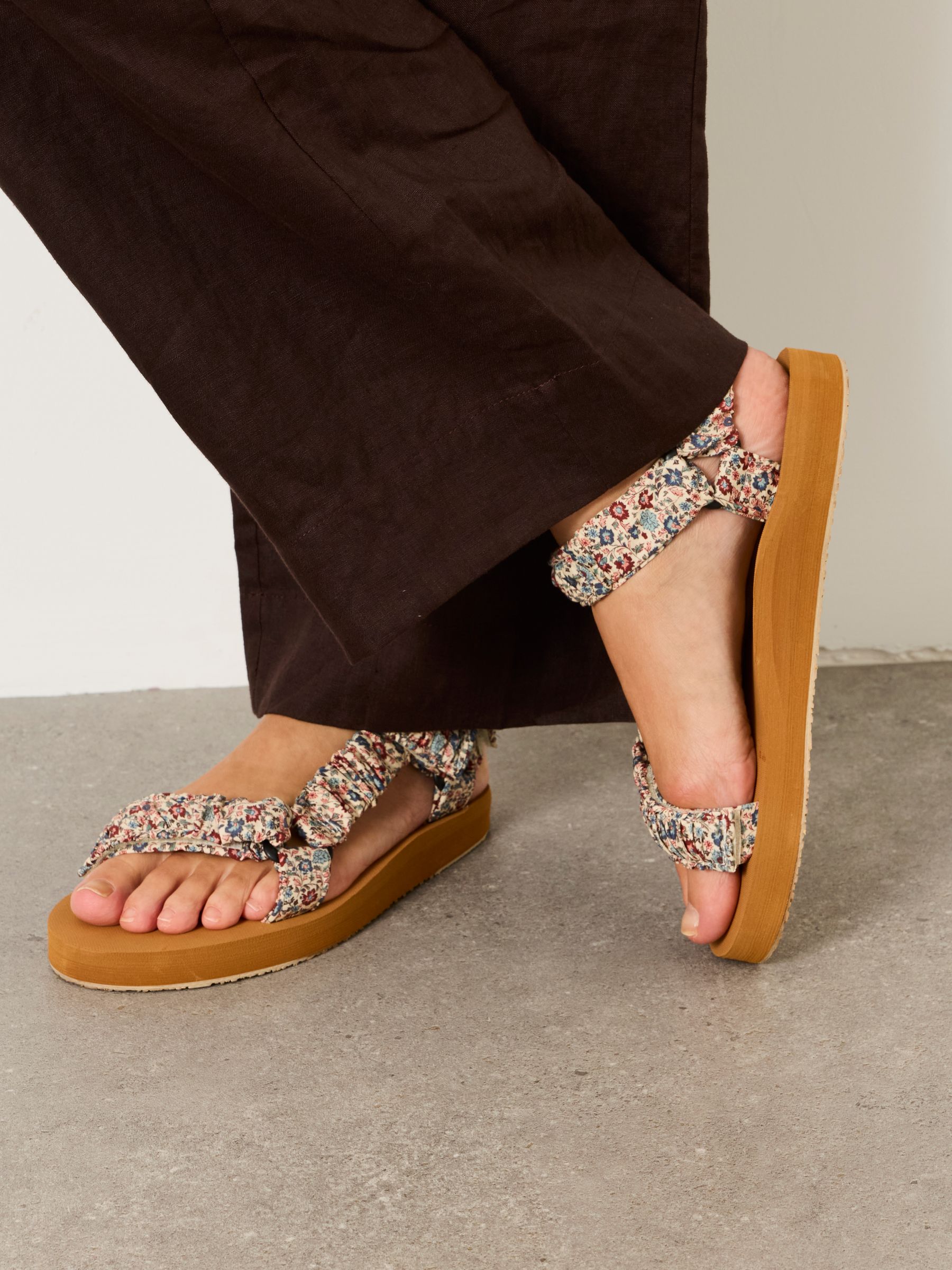 Ettie Tan Brown Walking Sandal - Image 1 of 5 Ettie Tan Brown Walking Sandal - Image 1 of 5