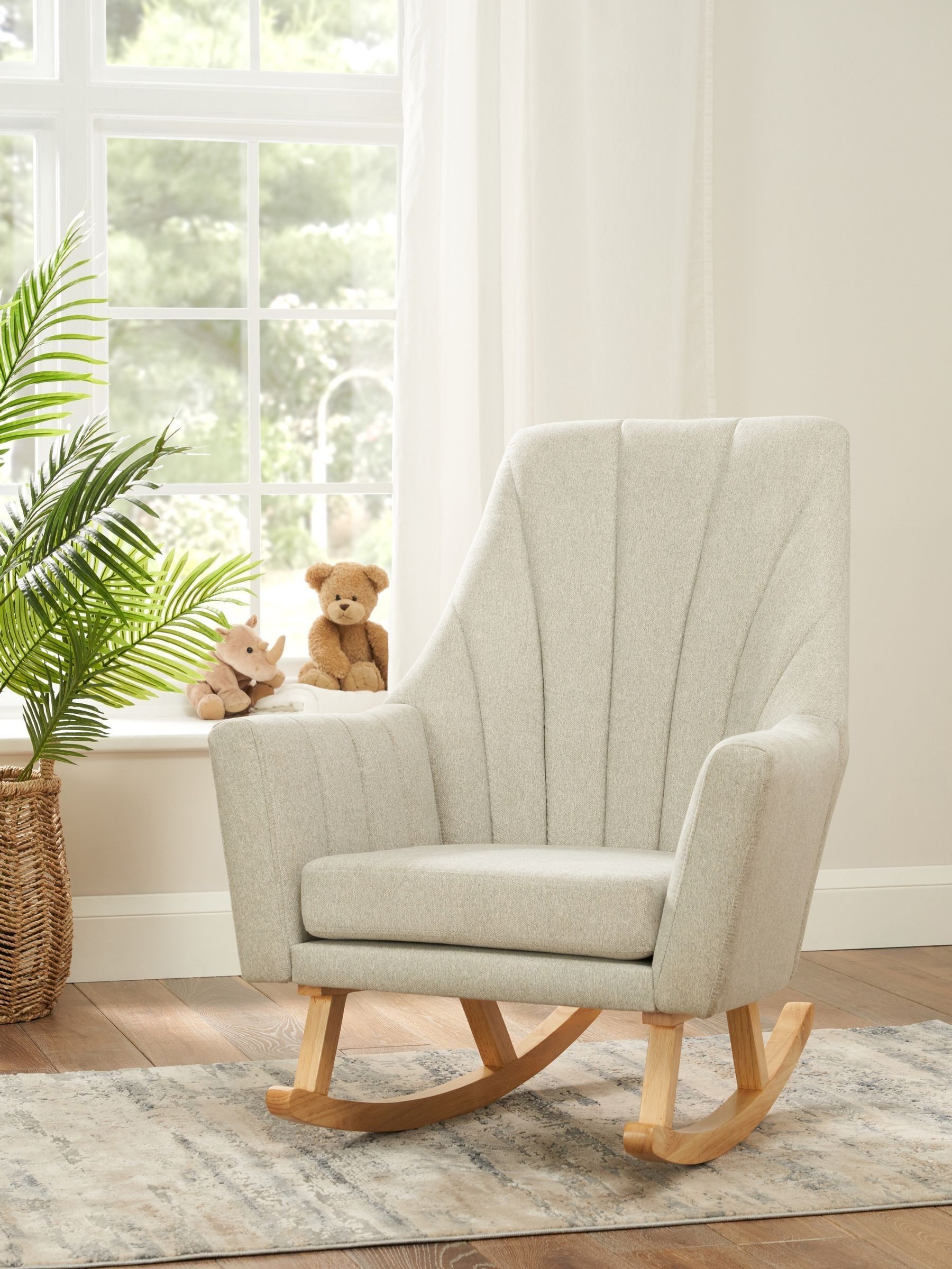 Tutti Bambini Pebble Jonah Rocking Nursing Chair & Footstool - Image 2 of 5