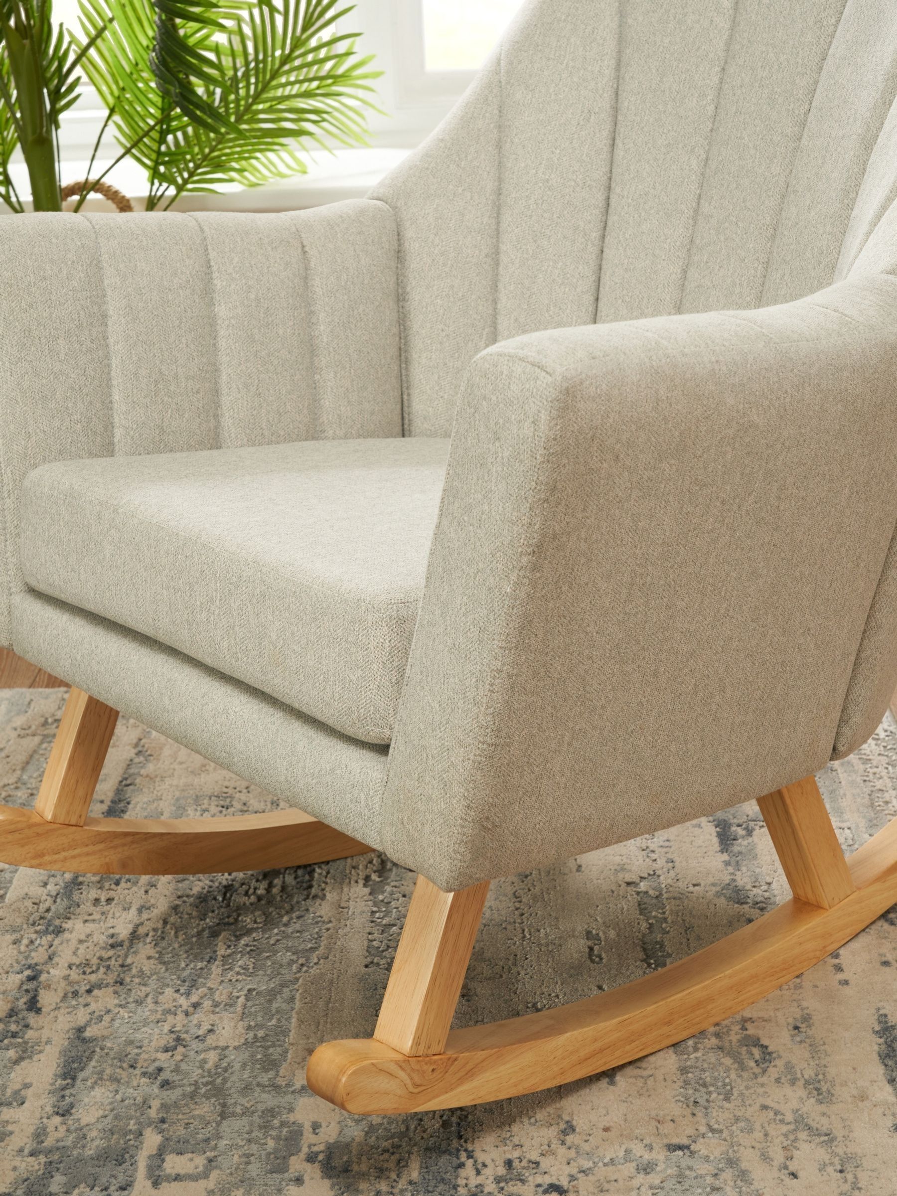 Tutti Bambini Pebble Jonah Rocking Nursing Chair & Footstool - Image 3 of 5