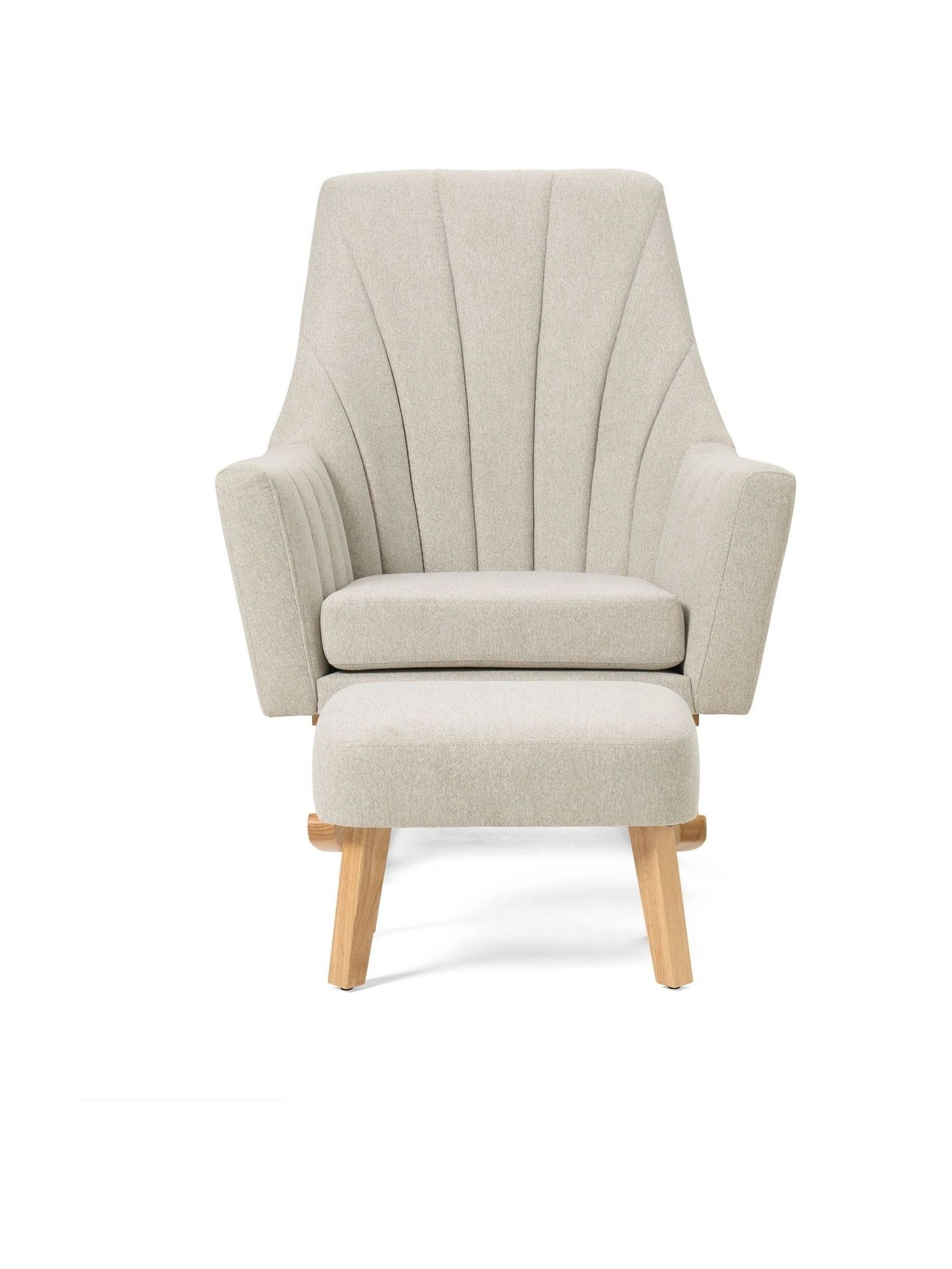 Tutti Bambini Pebble Jonah Rocking Nursing Chair & Footstool - Image 4 of 5