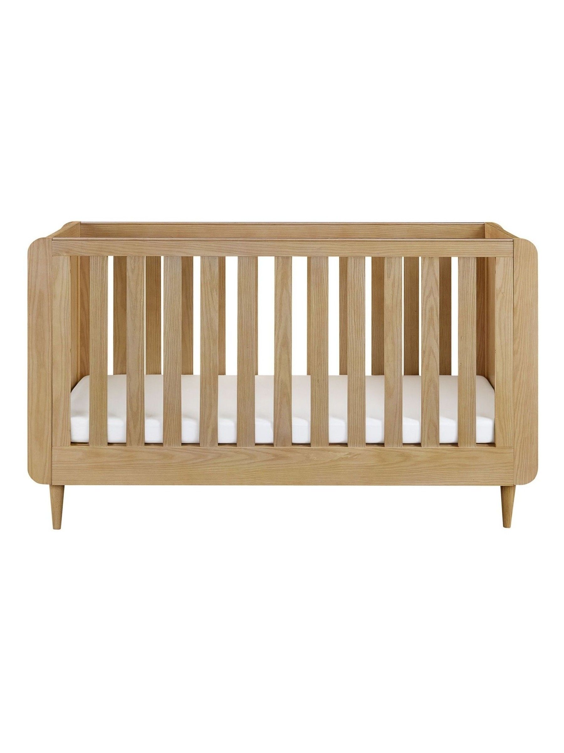 Light Oak Japandi Cot Bed - Image 3 of 7