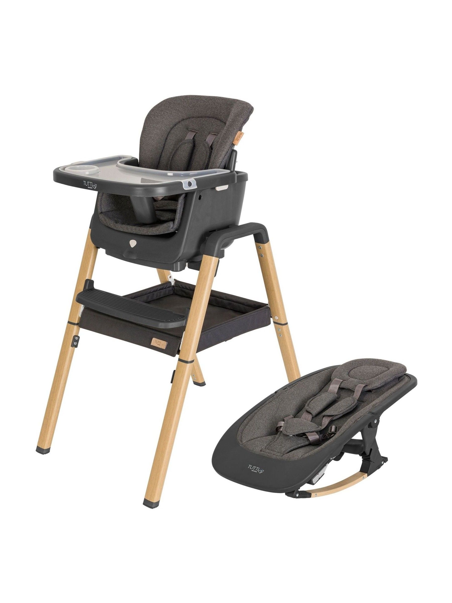 Grey Oak Nova Birth to 12 Years Complete Highchair Package - Image 5 of 7