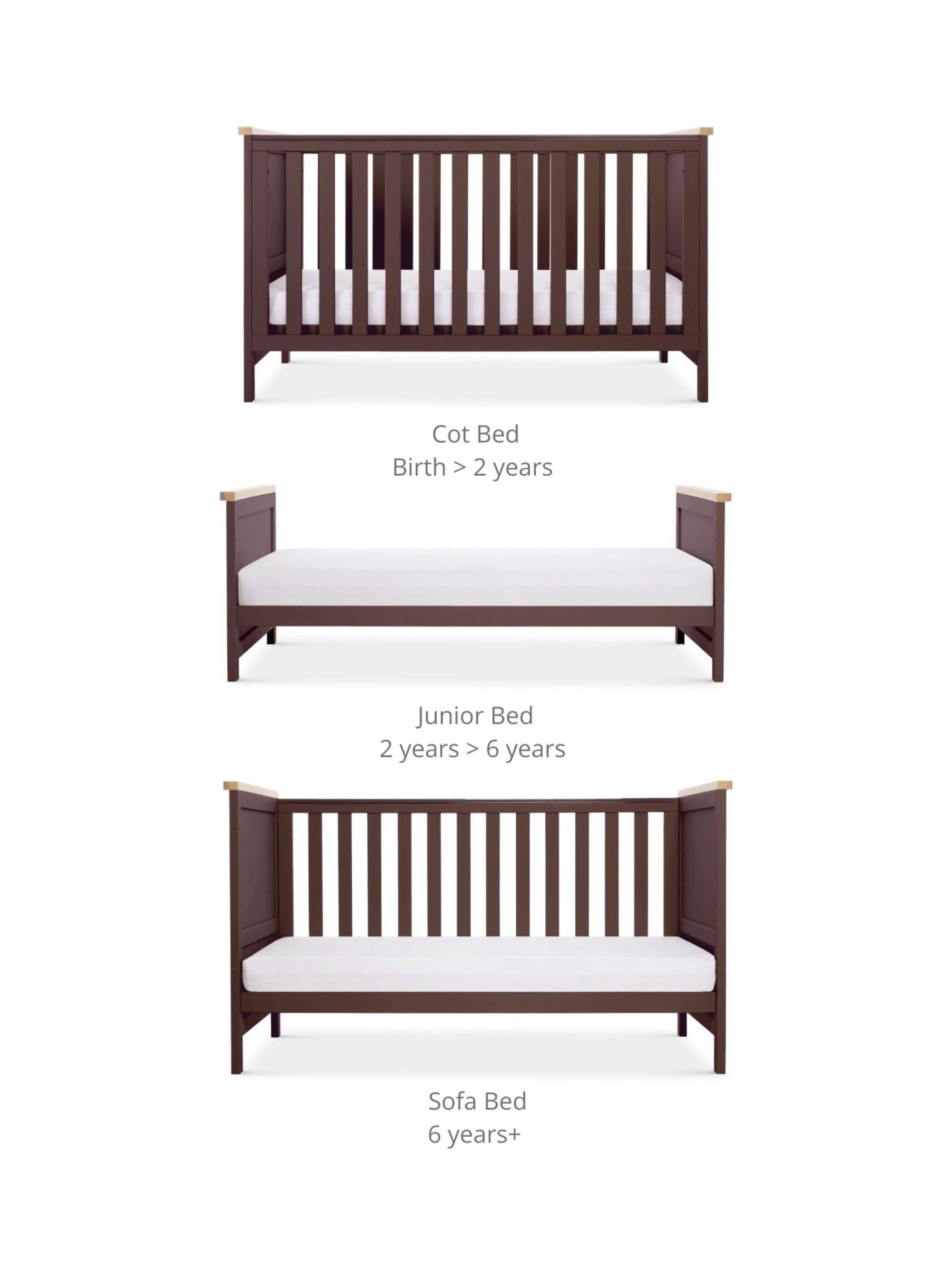 Tutti Bambini Mulberry Oak Misha Cot Bed - Image 7 of 7