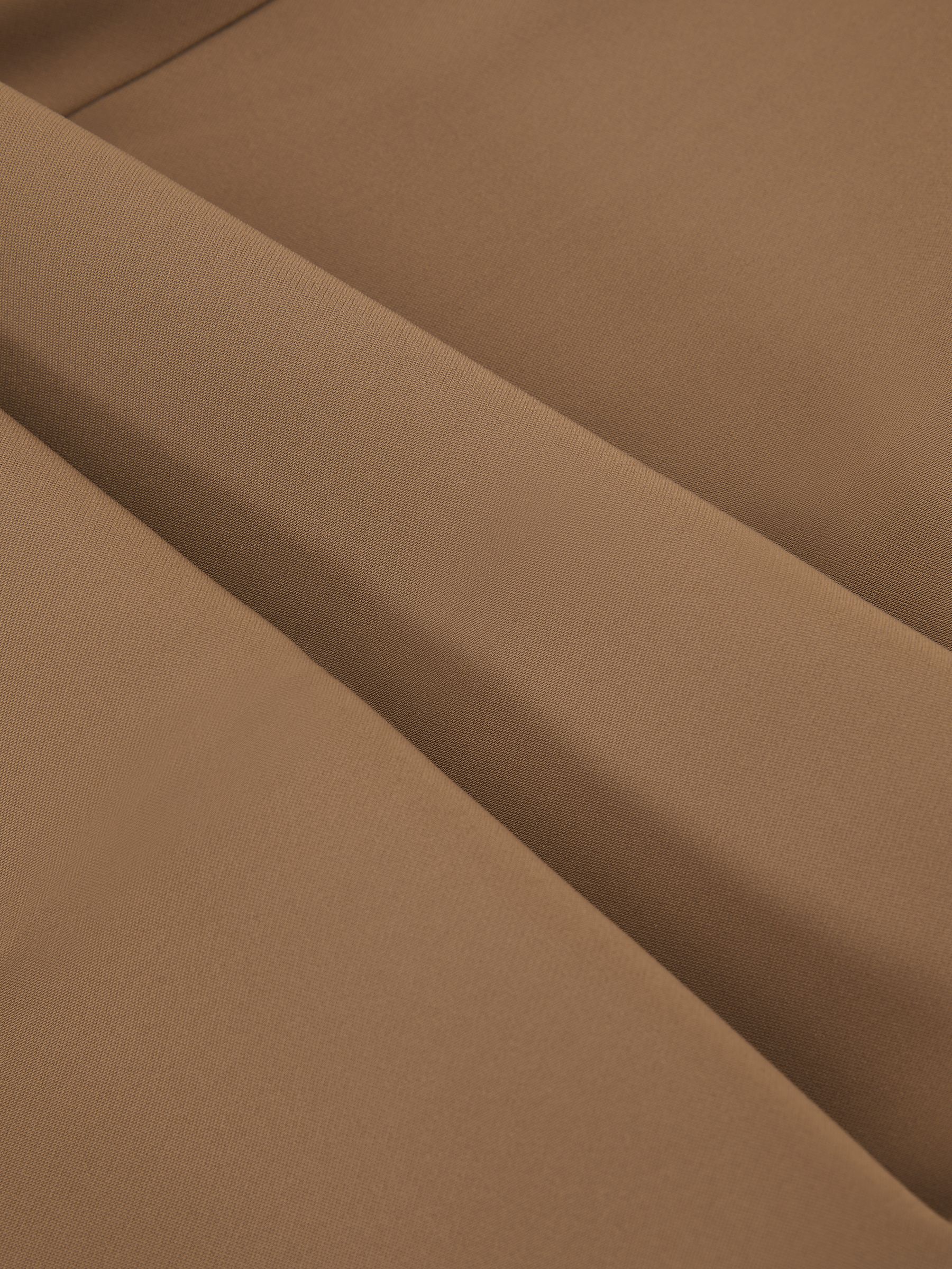 Petite Wide-Leg Tailored Trousers in Camel - Image 6 of 7