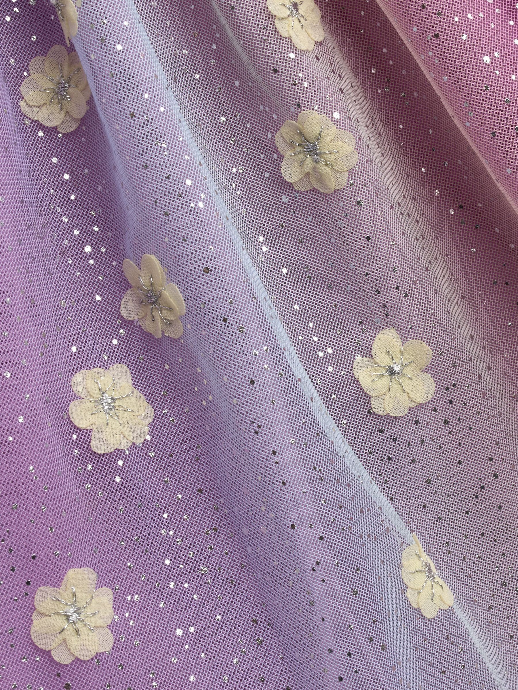 Lilac Purple Unicorn Appliqué Tulle Party Dress - Image 5 of 5