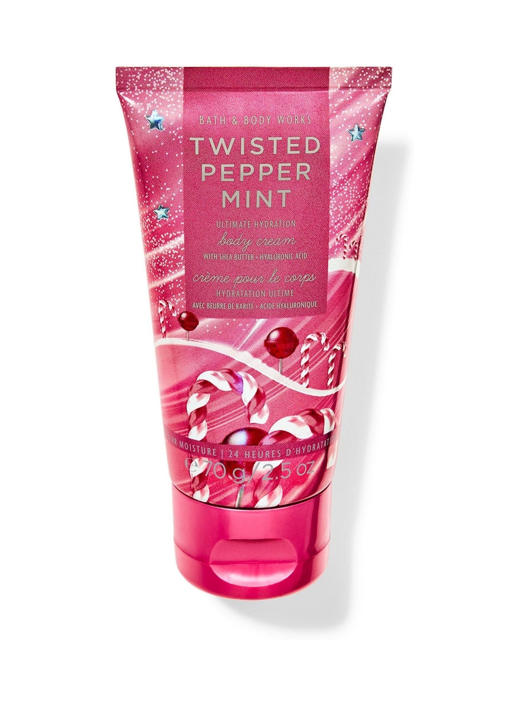 Twisted Peppermint Travel Size Body Cream 70g - Image 1 of 1
