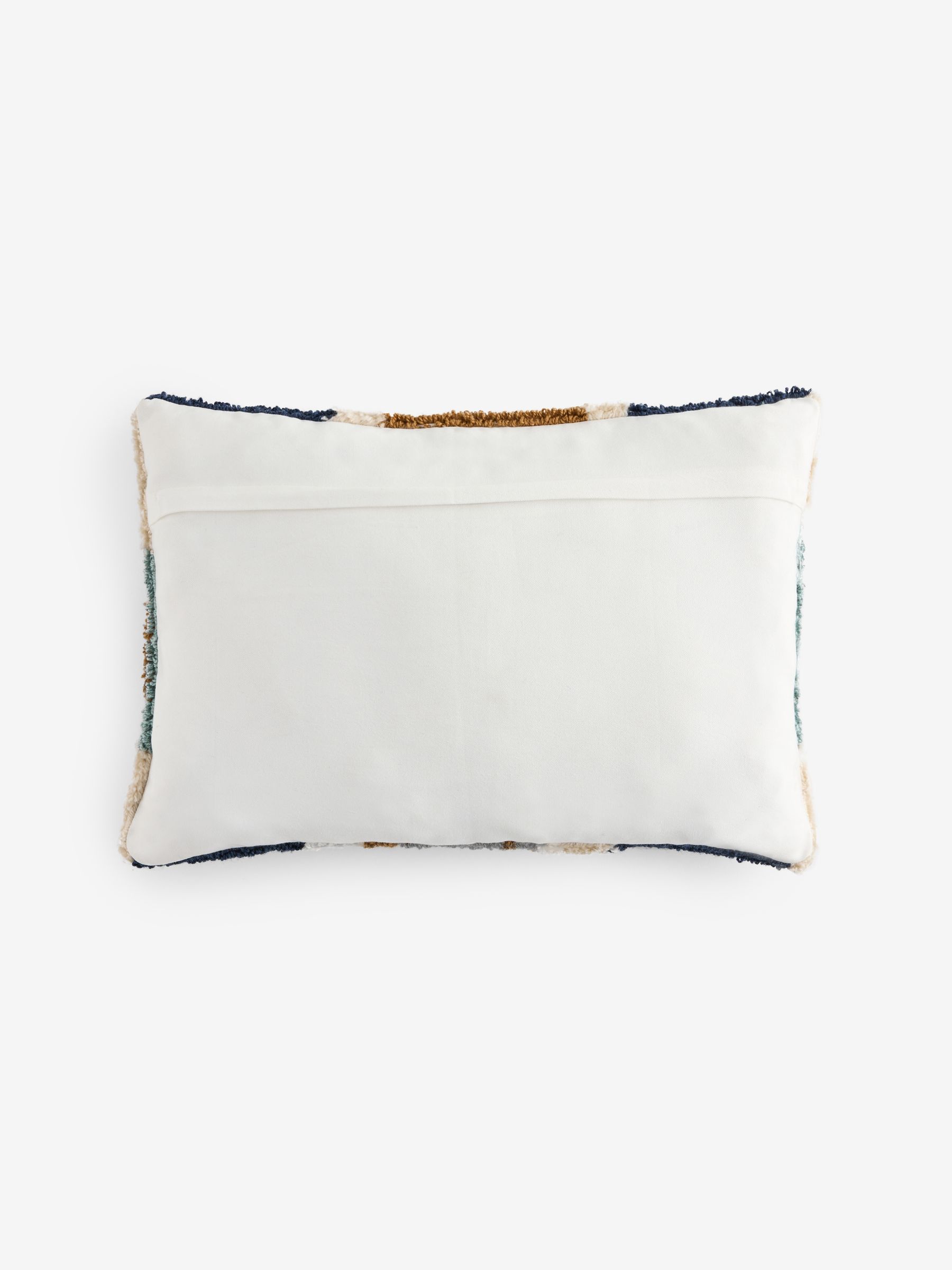 Multi Collection Luxe Aurora 10M Geo Diamond Cotton Tufted Cushion - Image 6 of 6