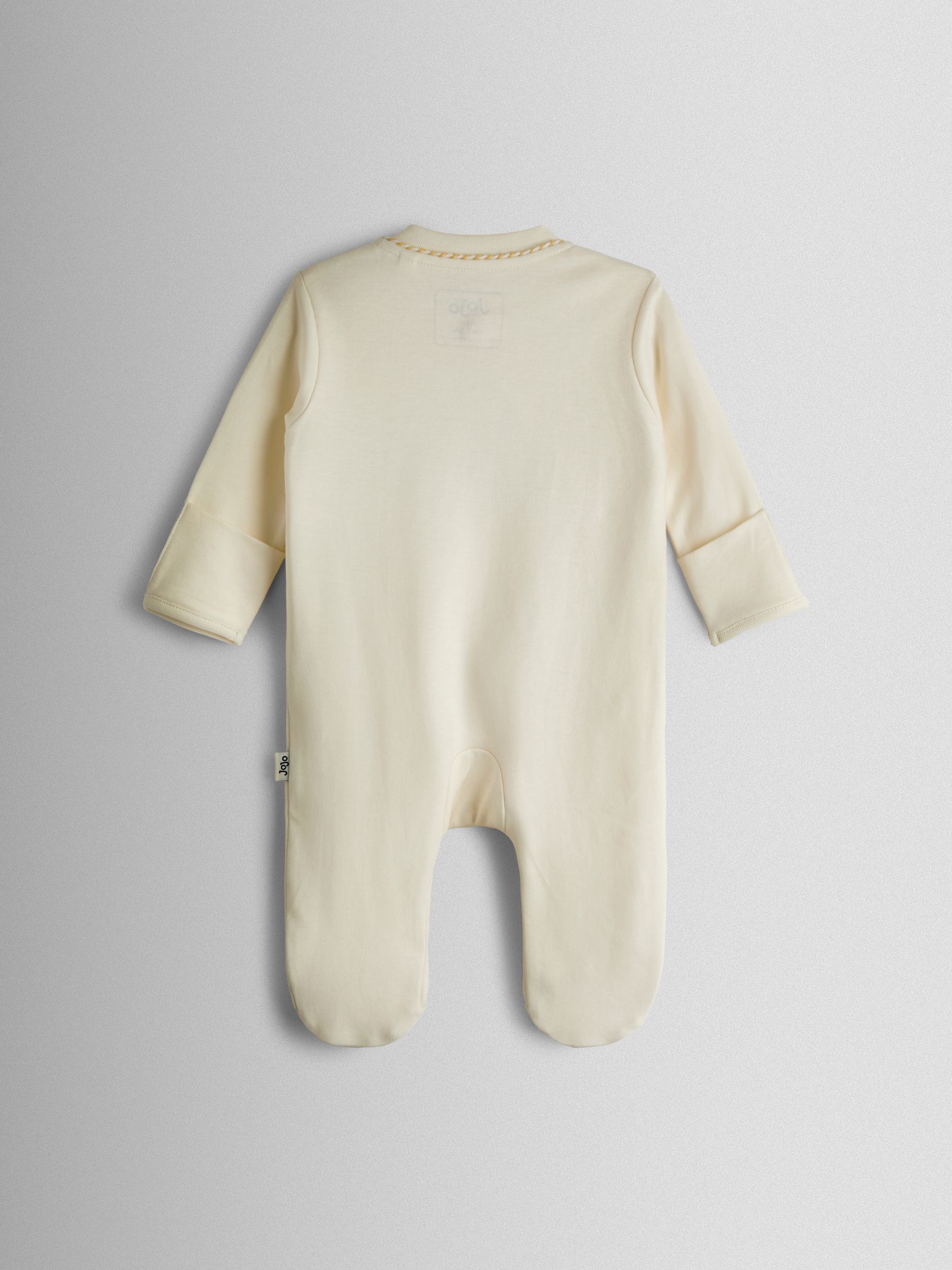 Cream My First Easter Appliqué Sleepsuit - Image 2 of 3