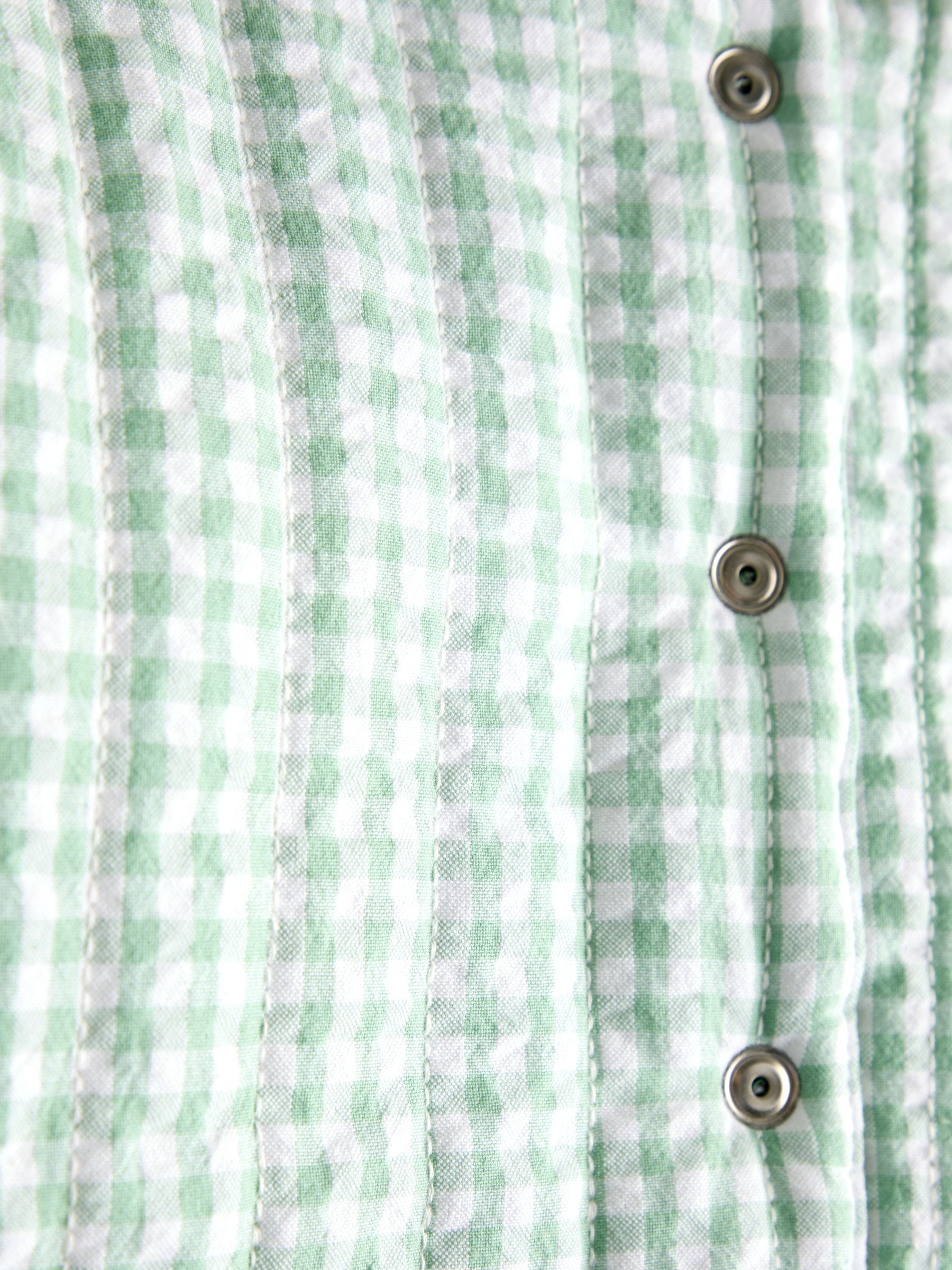 Mid Pink Ditsy Floral Heart Pocket Quilted Jacket - Image 7 of 7