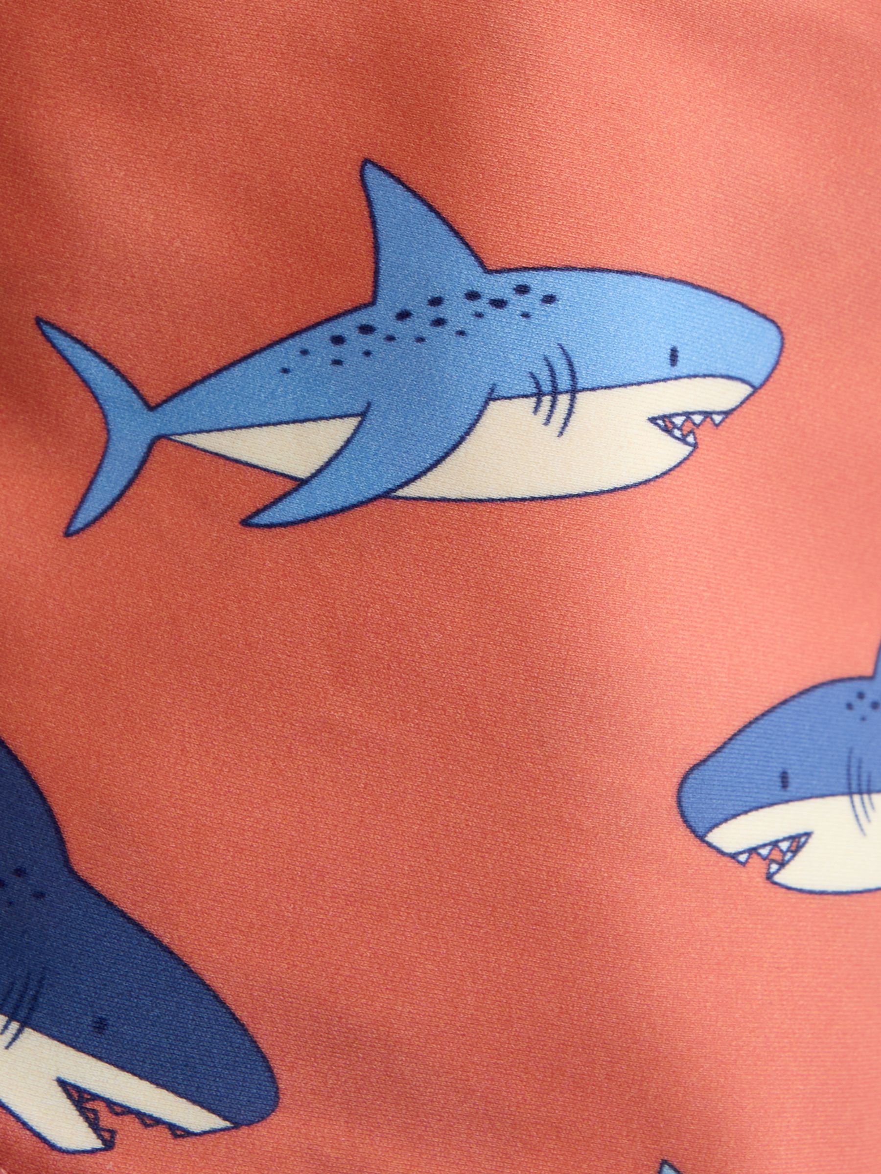 Orange Shark Sun Protection Hat - Image 3 of 3