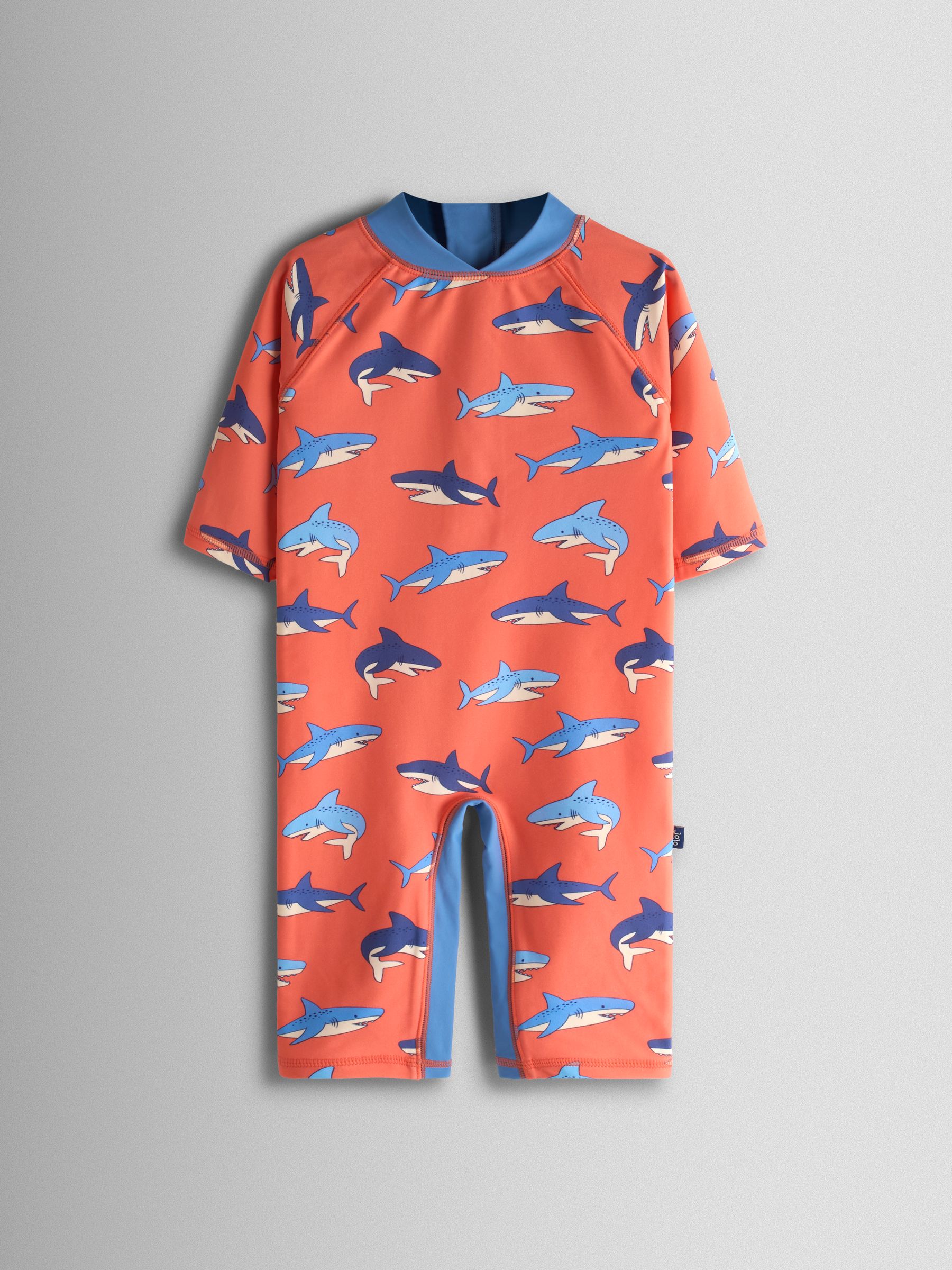 Orange Shark All In One Sun Protection Suit - Image 1 of 4