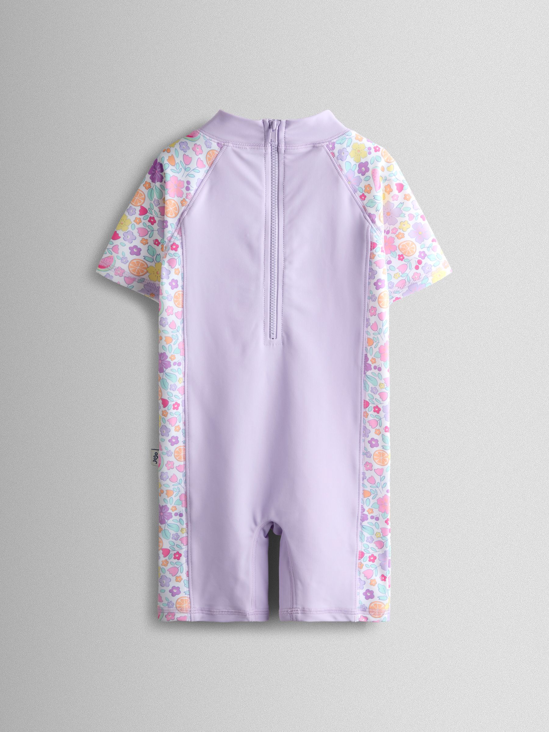 Lilac Fruit Appliqué All In One Sun Protection Suit - Image 3 of 5