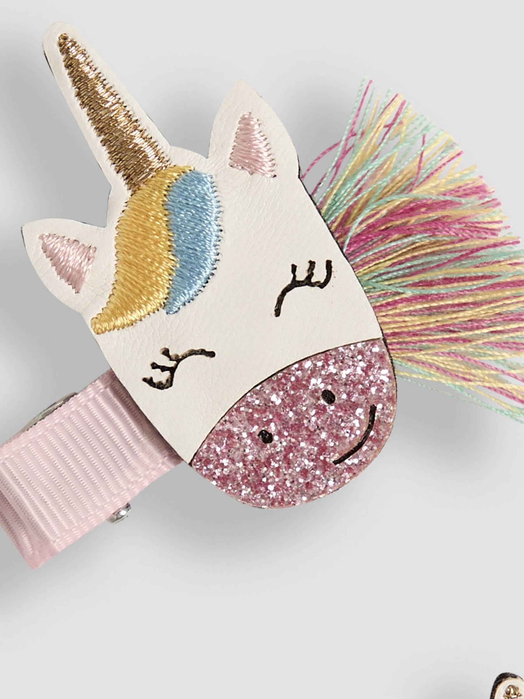Pink Unicorn Clips 2 Pack - Image 3 of 3