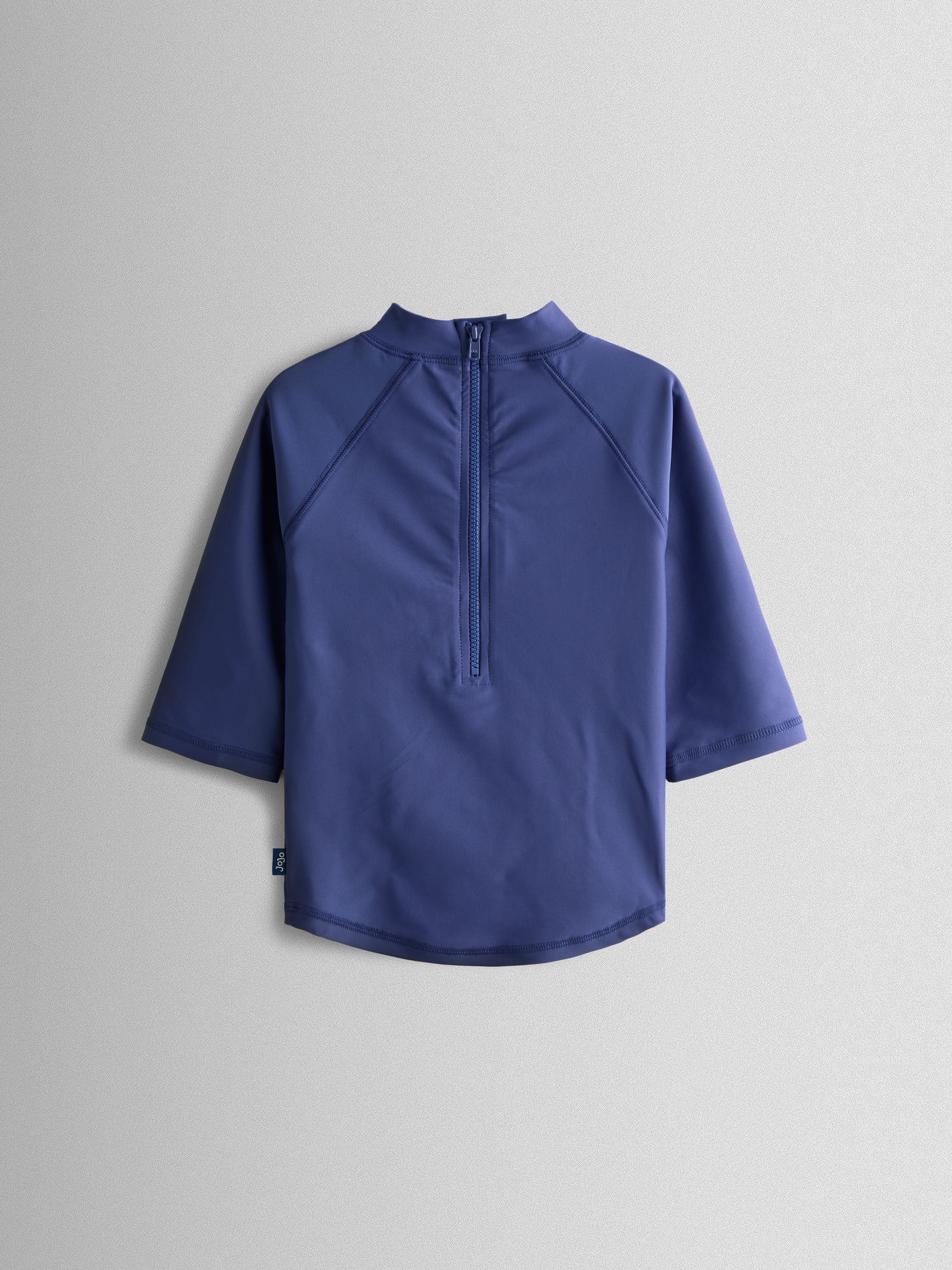 Navy Plain Short Sleeve Rash Vest - Image 3 of 5