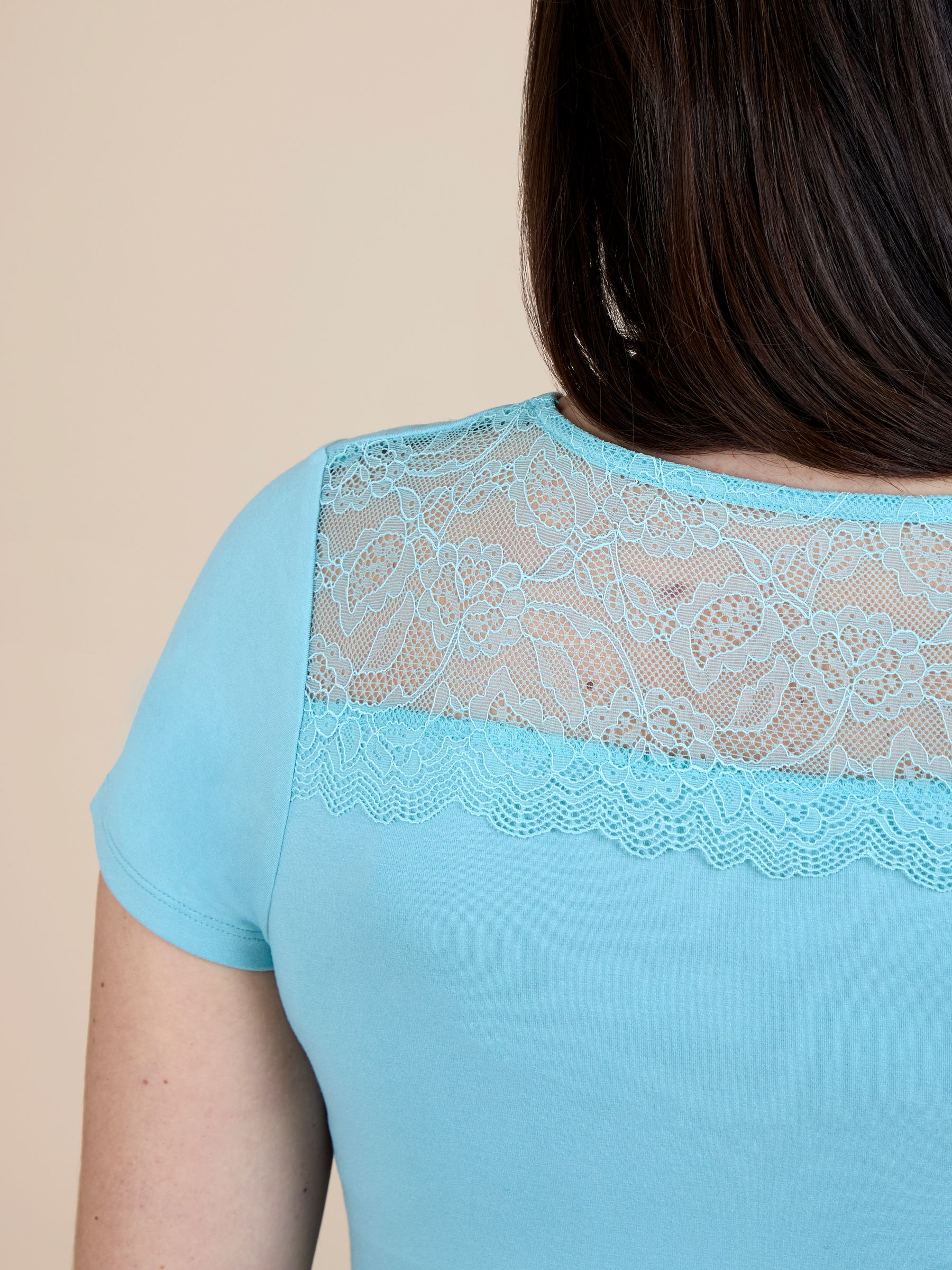 Sage Green Lace Maternity and Nursing Pyjamas Set - Image 4 of 5