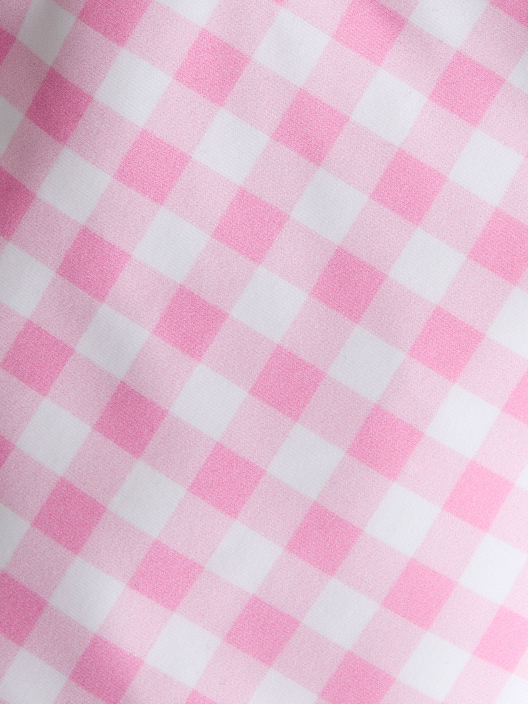 Pink Gingham UV Sun Protection Swim Hat - Image 4 of 4