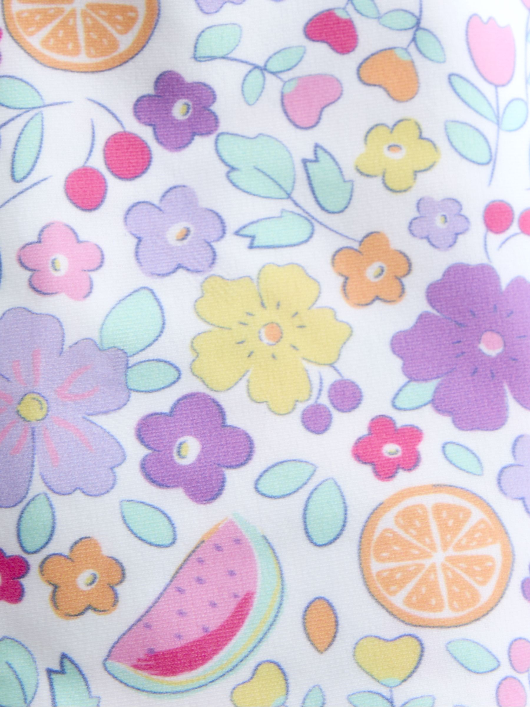 Lilac Fruit Ditsy Sun Protection Swim Hat - Image 4 of 4