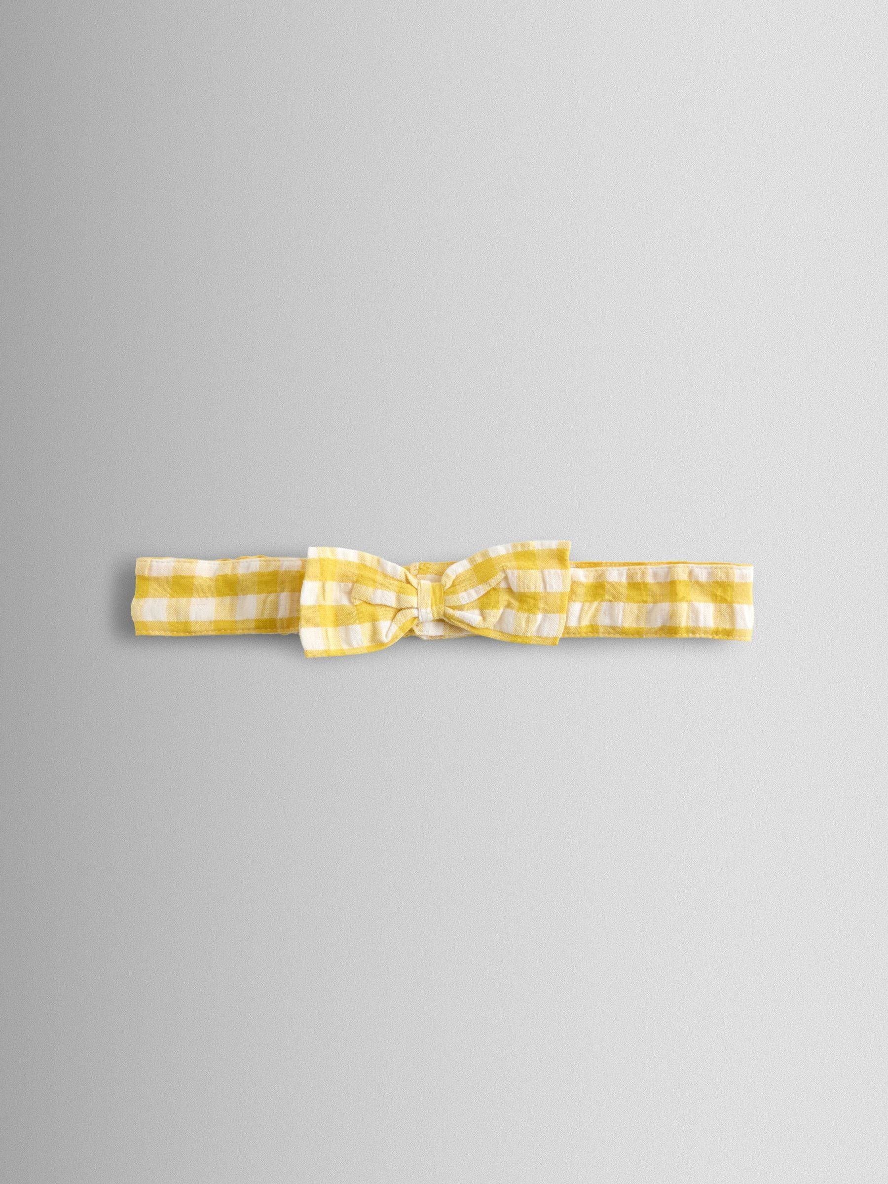 Yellow Smocked Dungaree, T-Shirt & Headband Set - Image 6 of 8